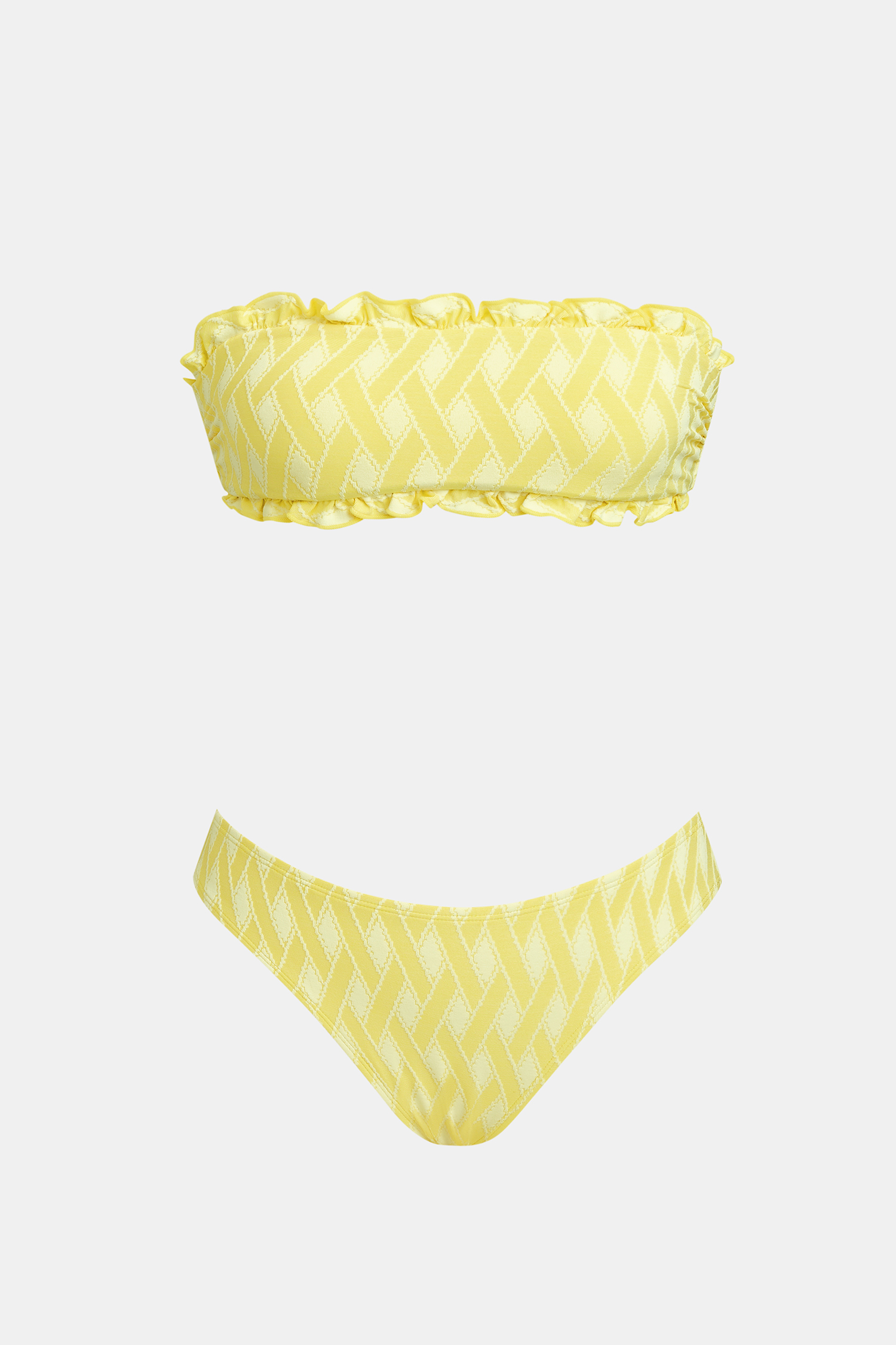 Into the Sunset Yellow Bikini Set