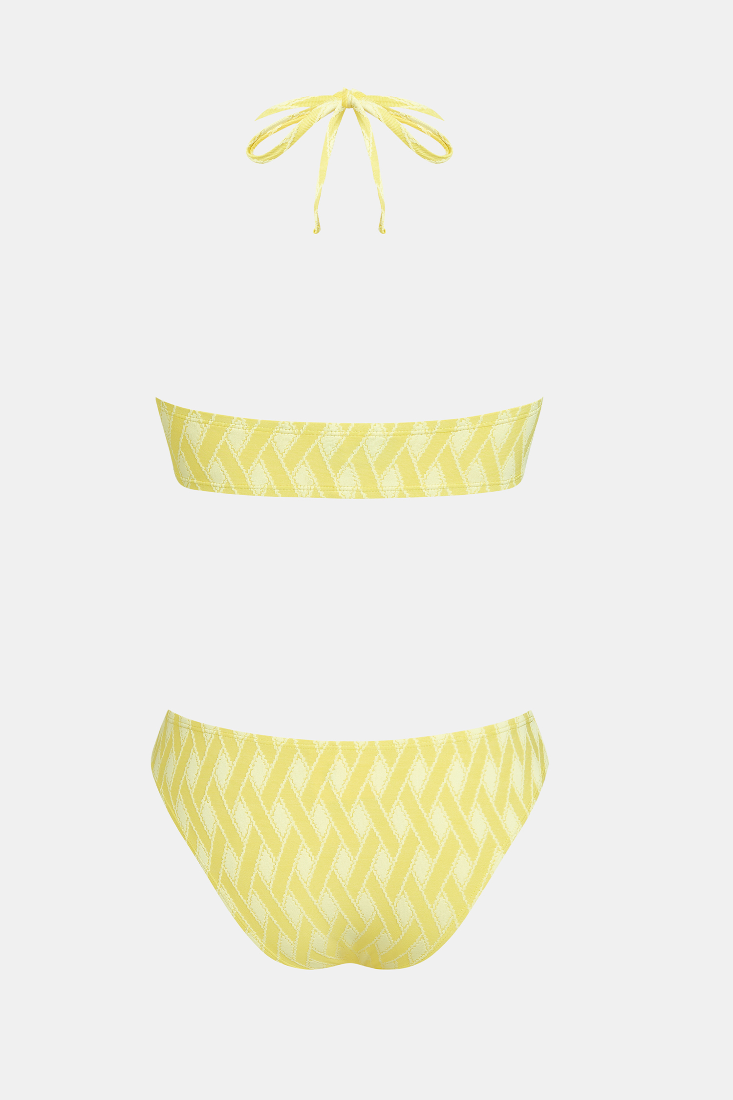 Into the Sunset Yellow Bikini Set