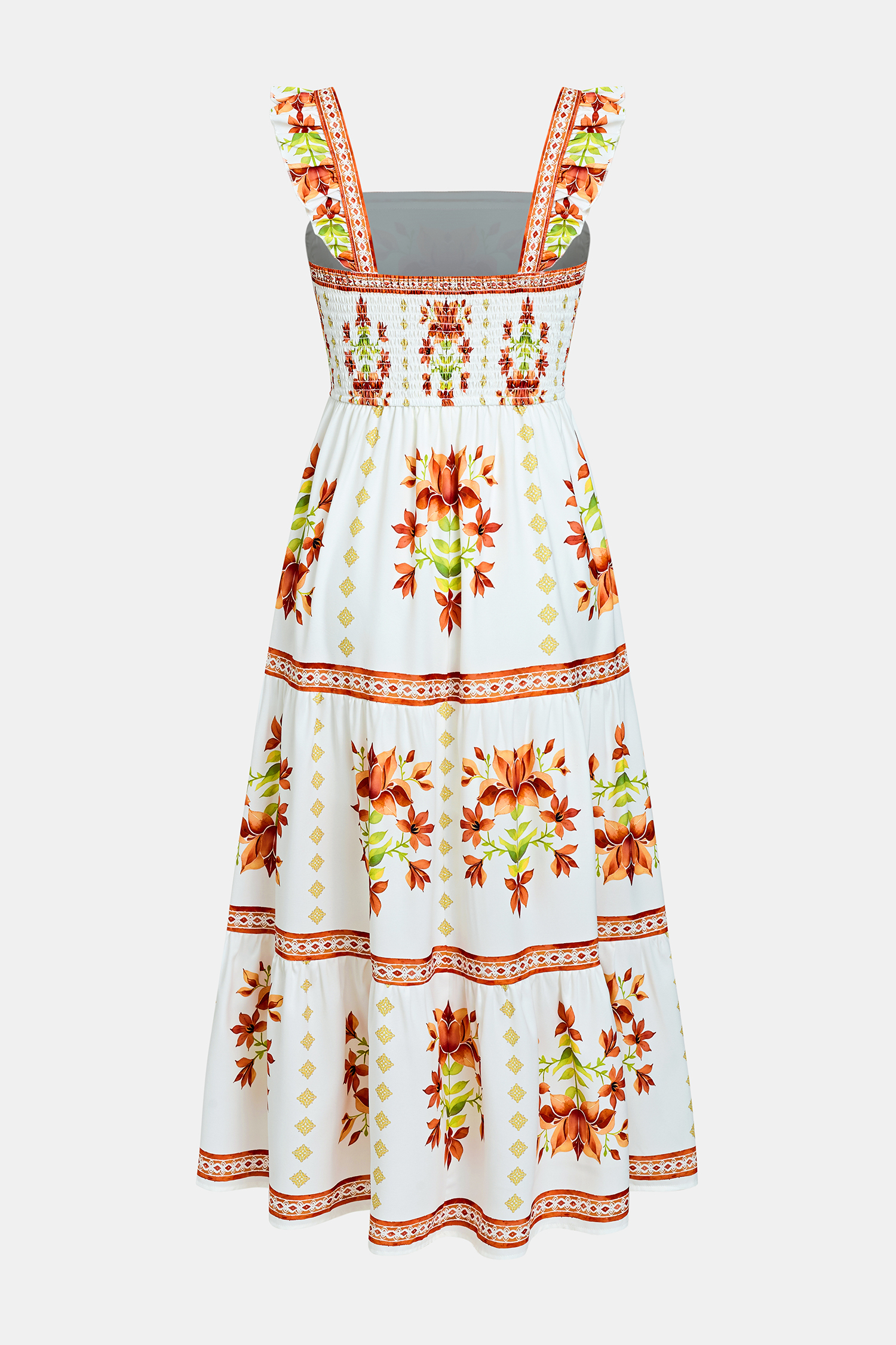 Cruising All Day Floral Maxi Dress