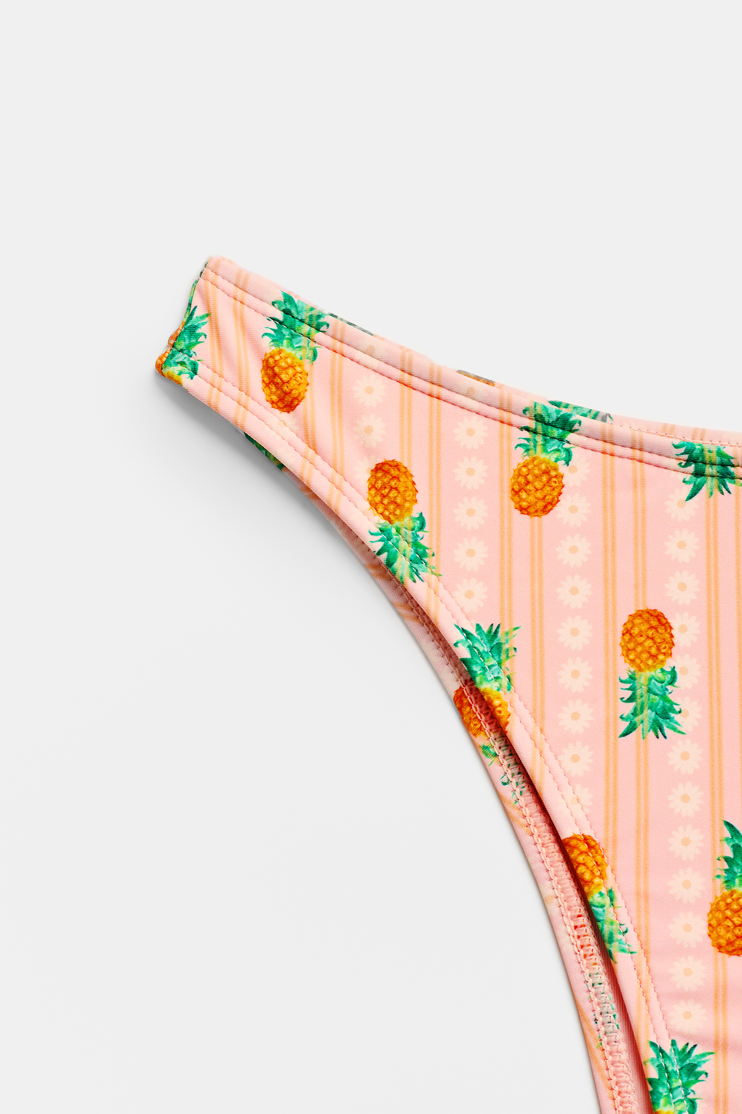 Bikini tropical dos croisé