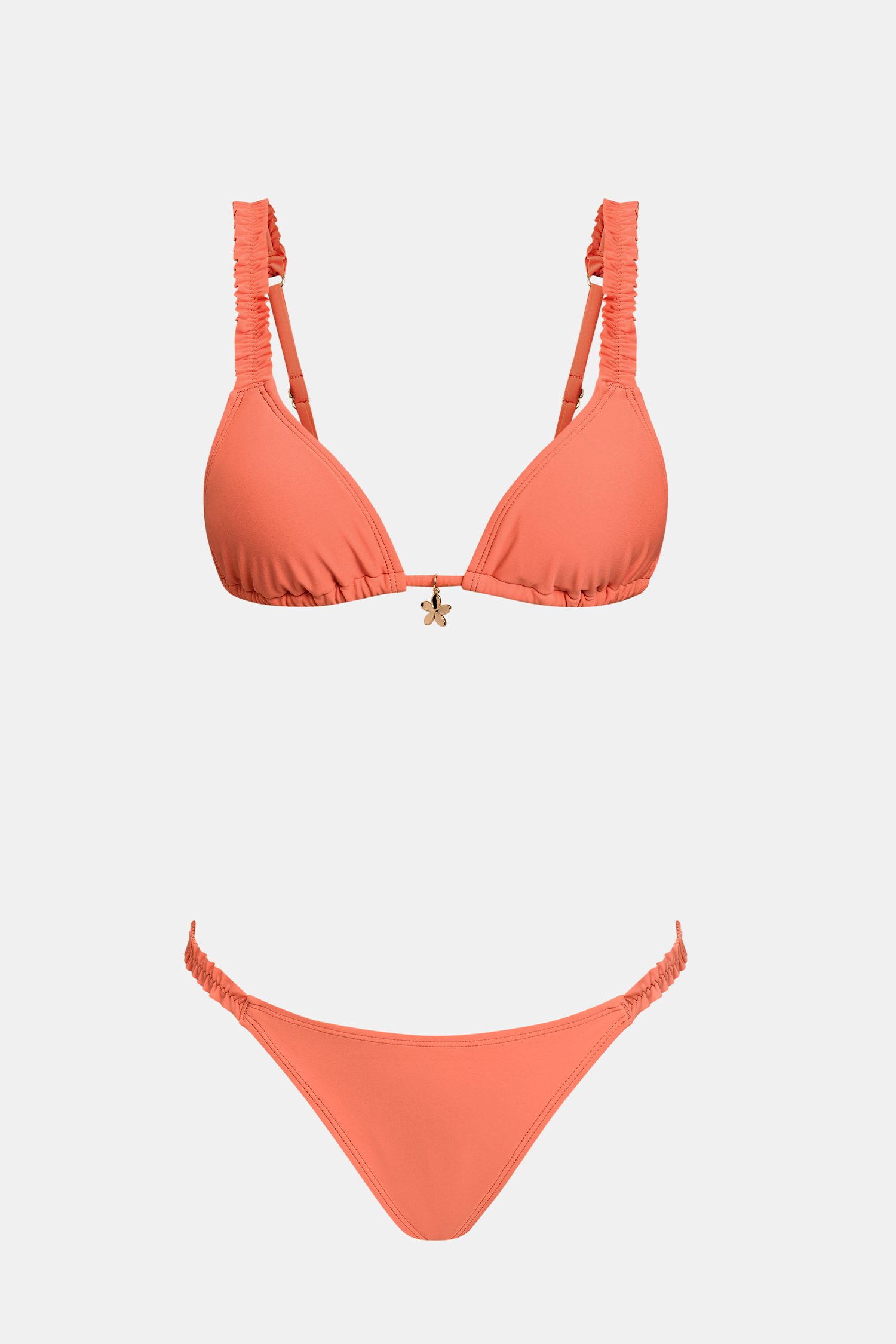 When in Texas Orange Bikini Set