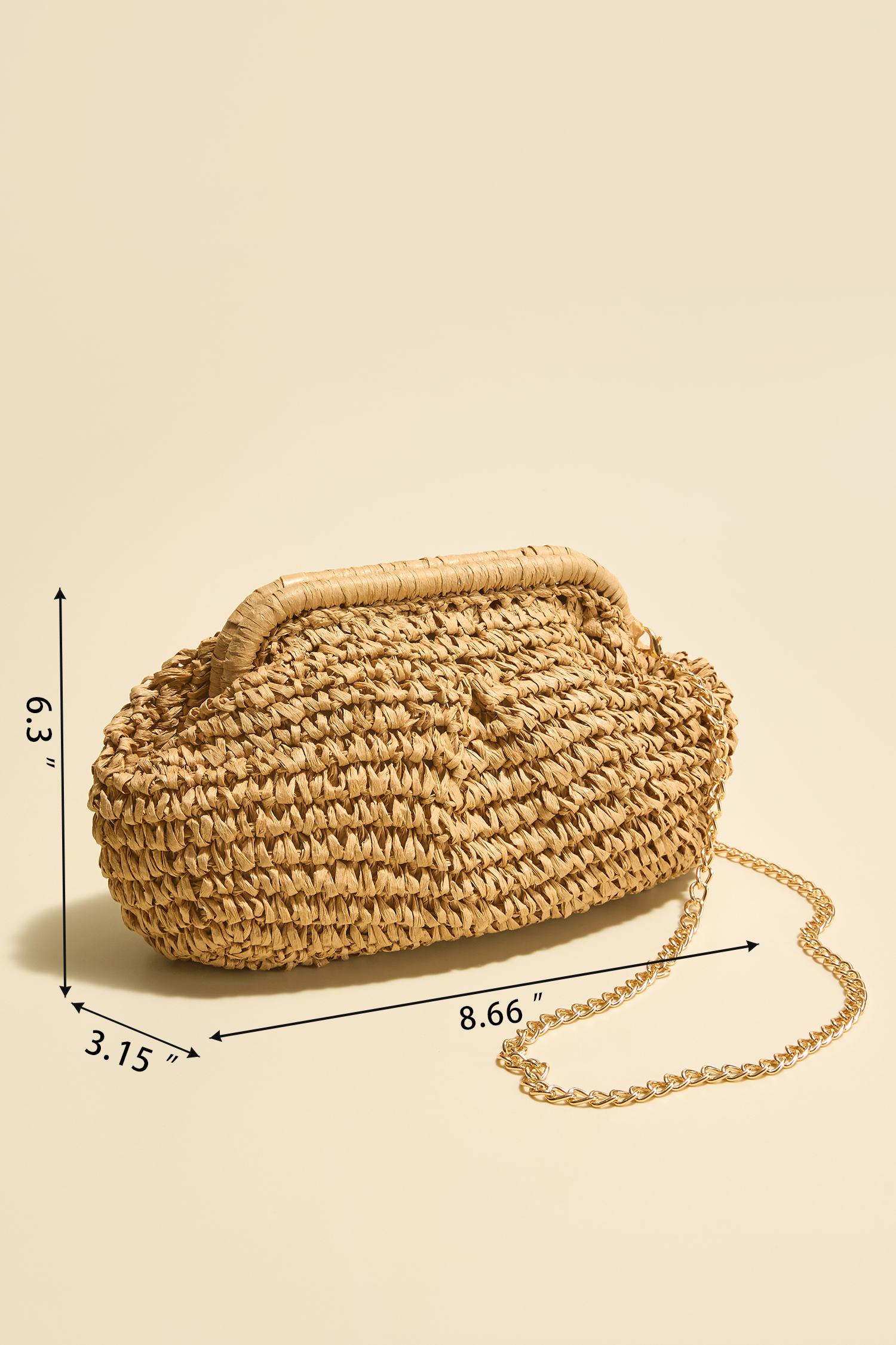 Vintage Mood Straw Bag