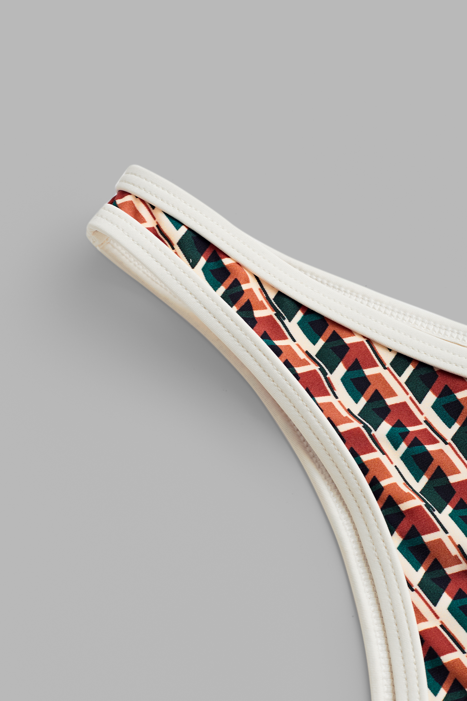 x Diane Bikini col carré bas ultra échancré