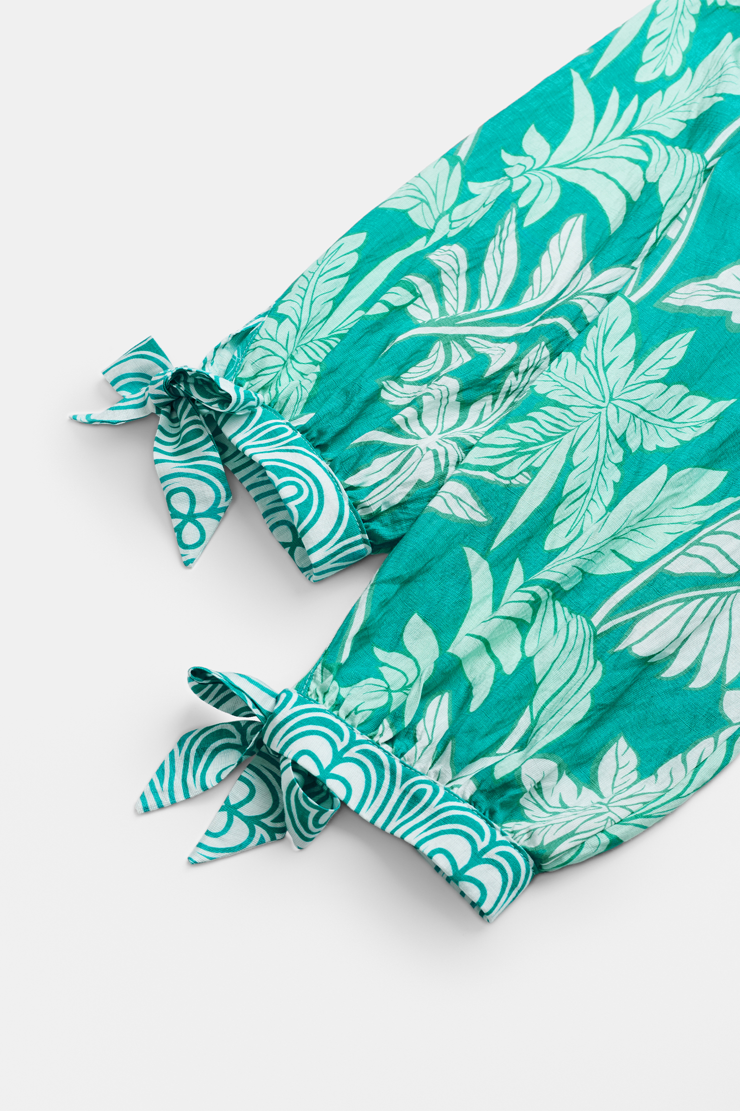 Lakeside Lounging Tropical Mini Dress