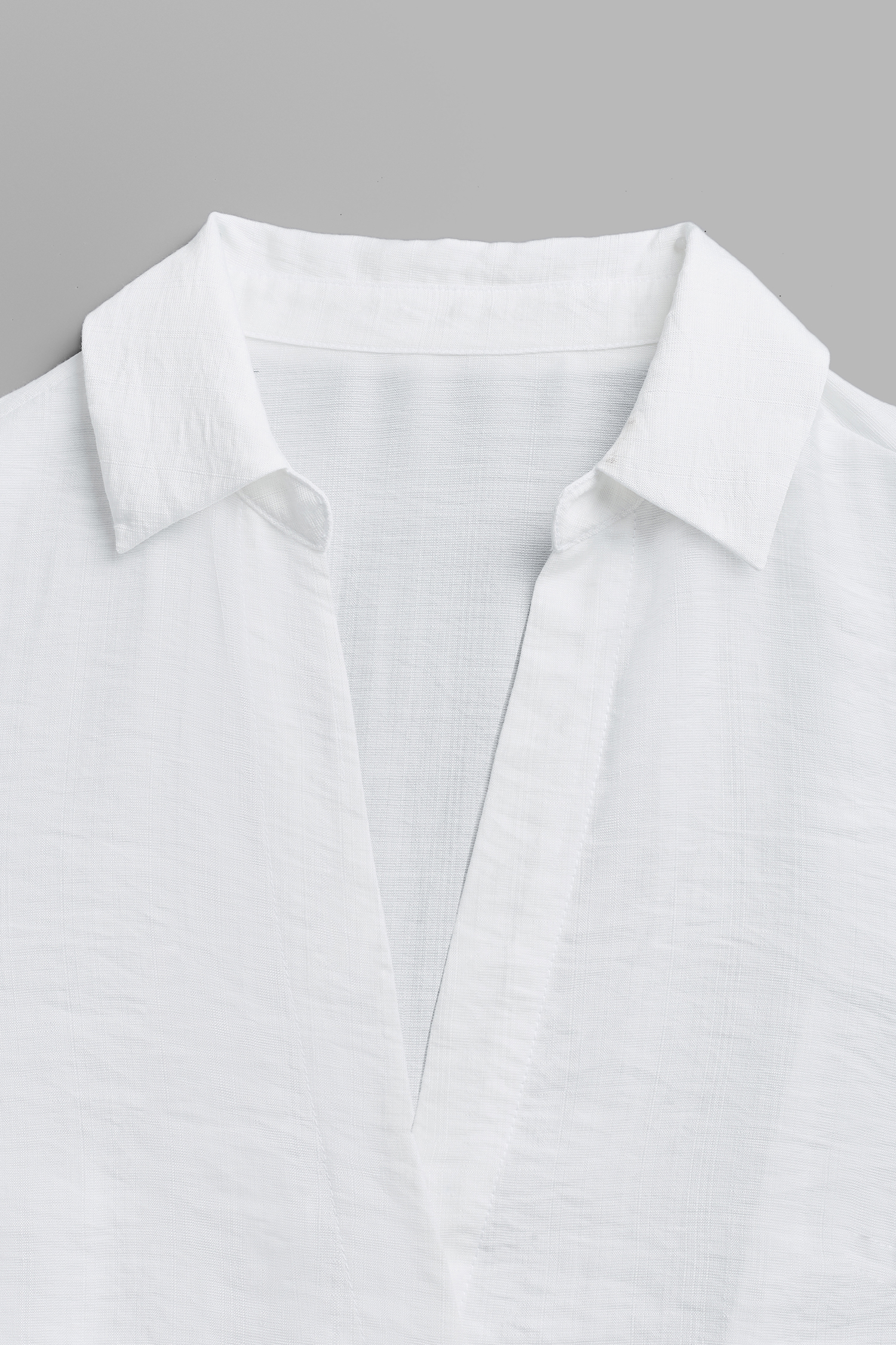 x Diane Robe de plage col chemise ceinture à nouer