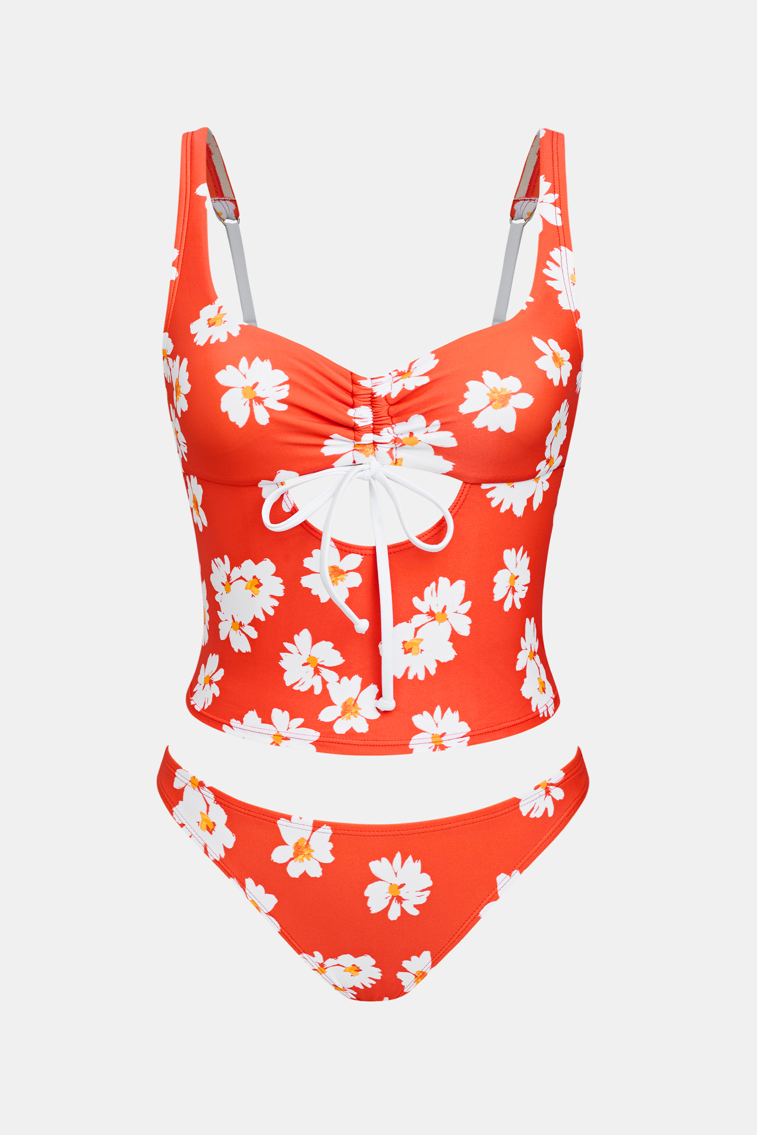 For the Memories Floral Tankini Set
