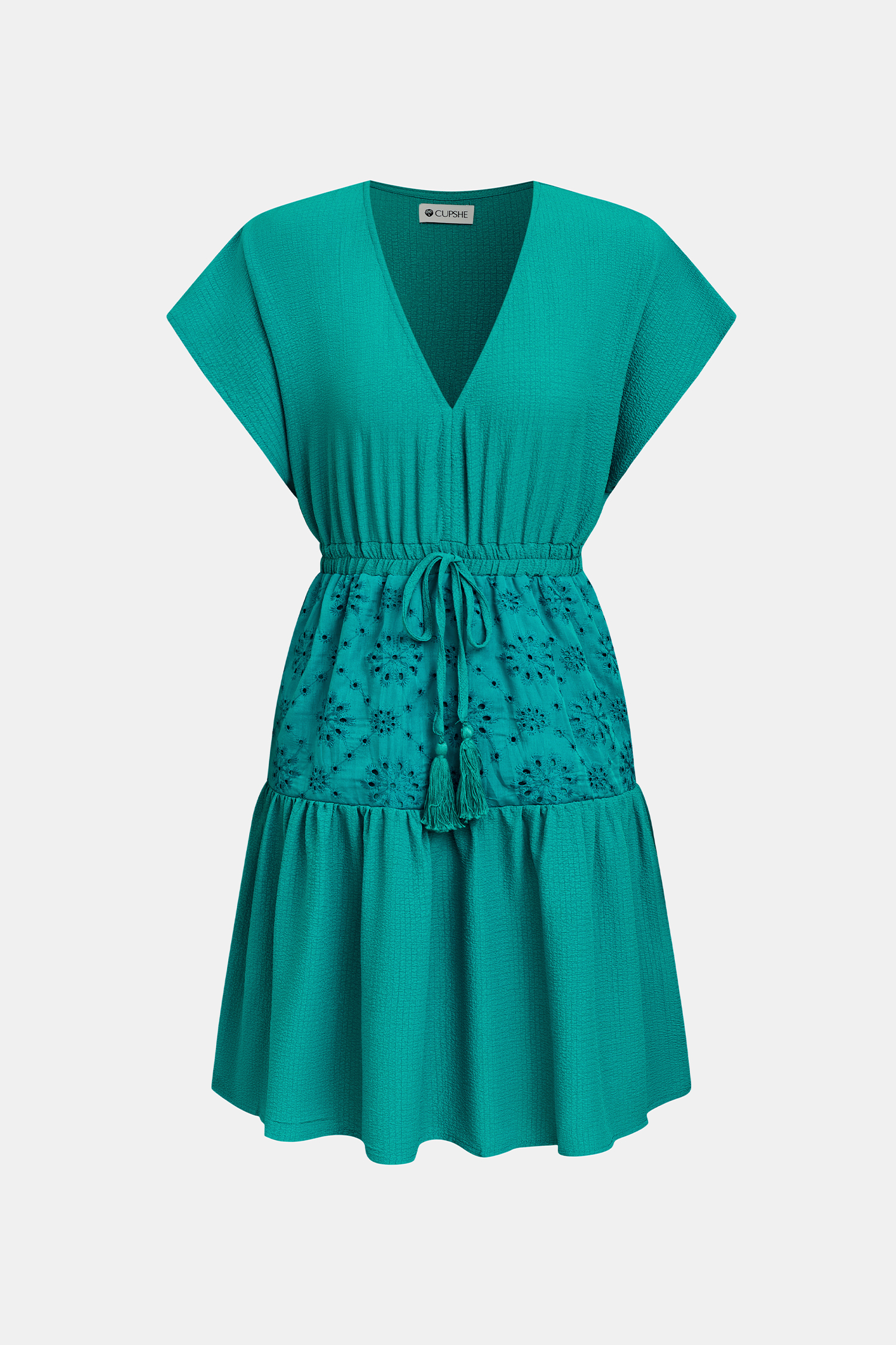 Lake Day Reset Blue Mini Dress