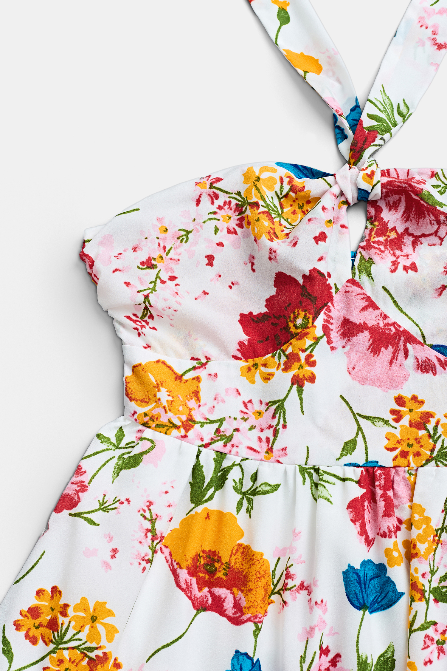 Lights Down Low Floral Midi Dress
