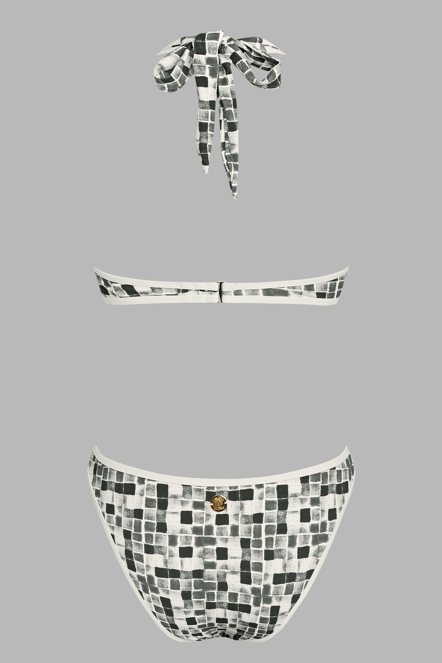 x Diane Bikini col plongeant bas taille moyenne