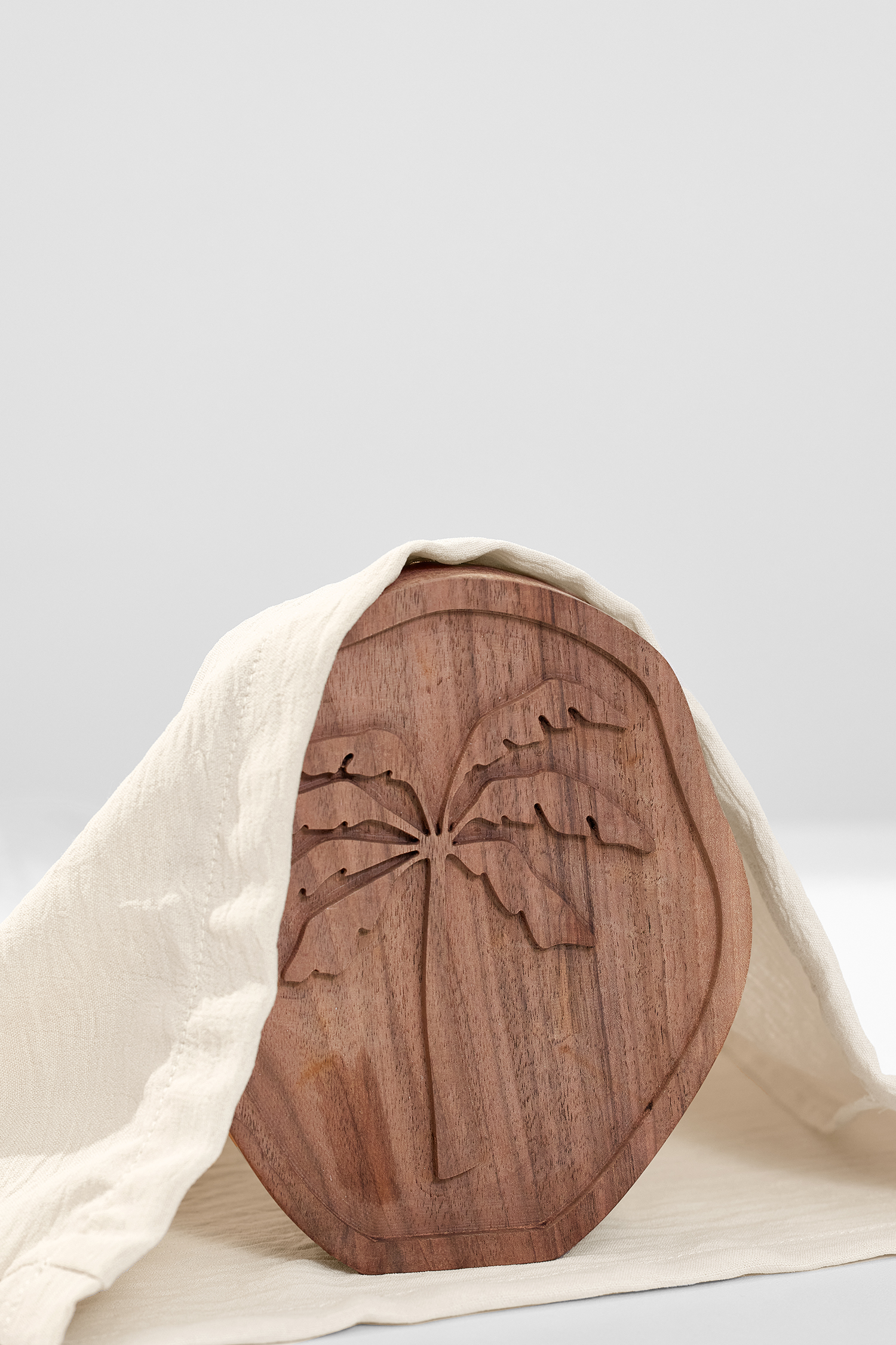 Boho Beige Surplice Wide Leg Jumpsuit