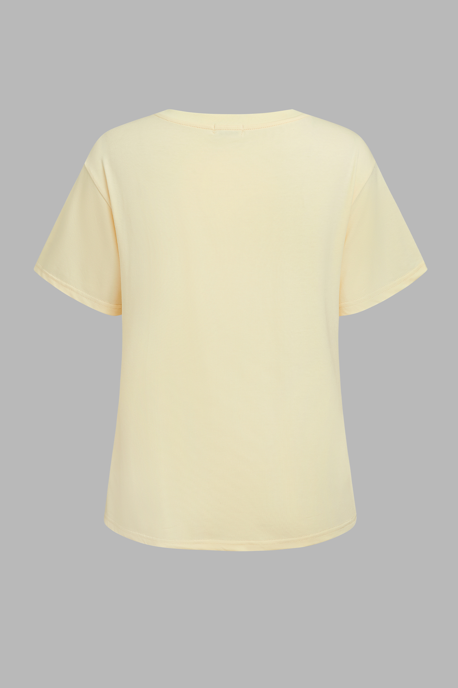 T-shirt à imprimé graphique col rond