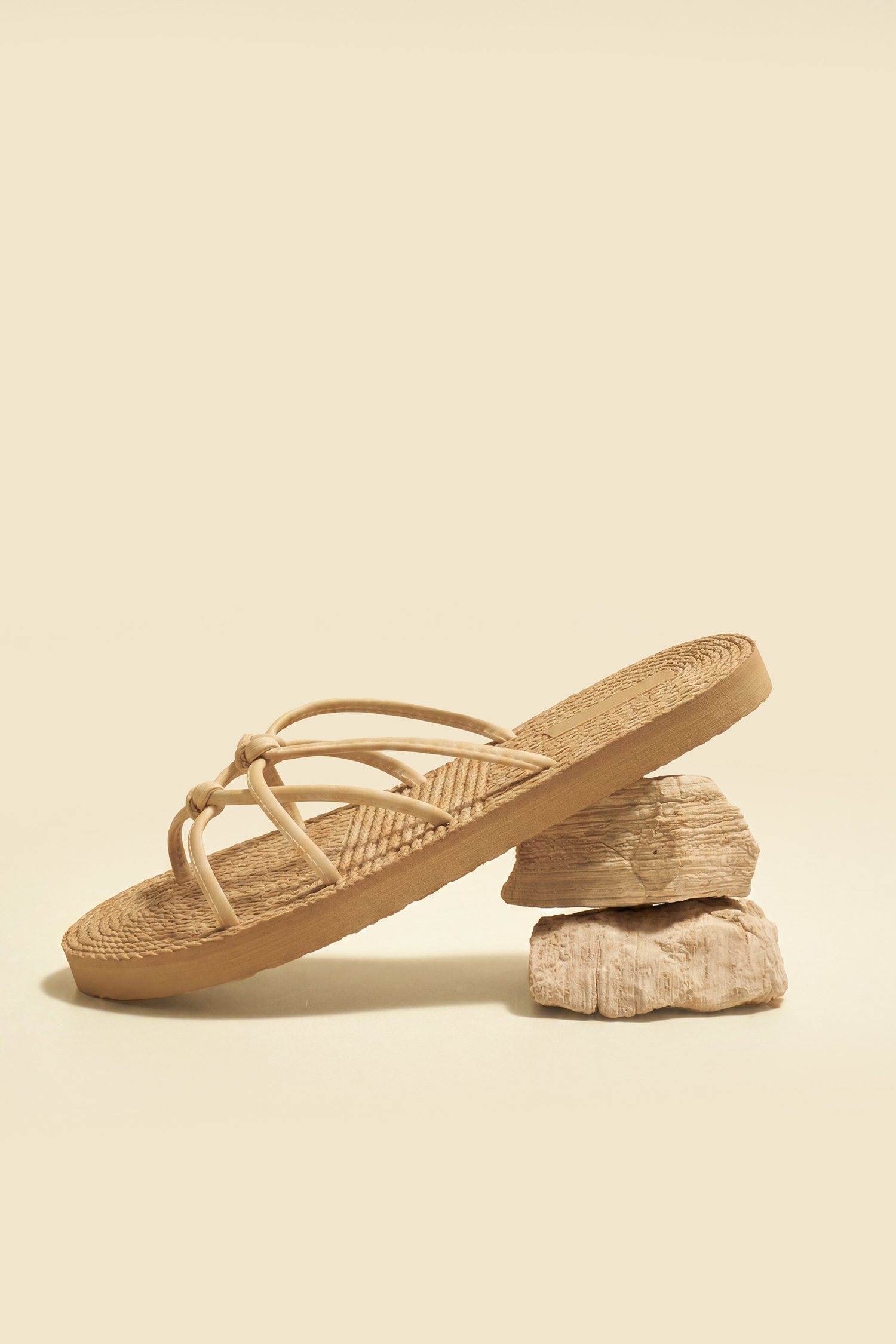 Kiss the Sun White Sandals