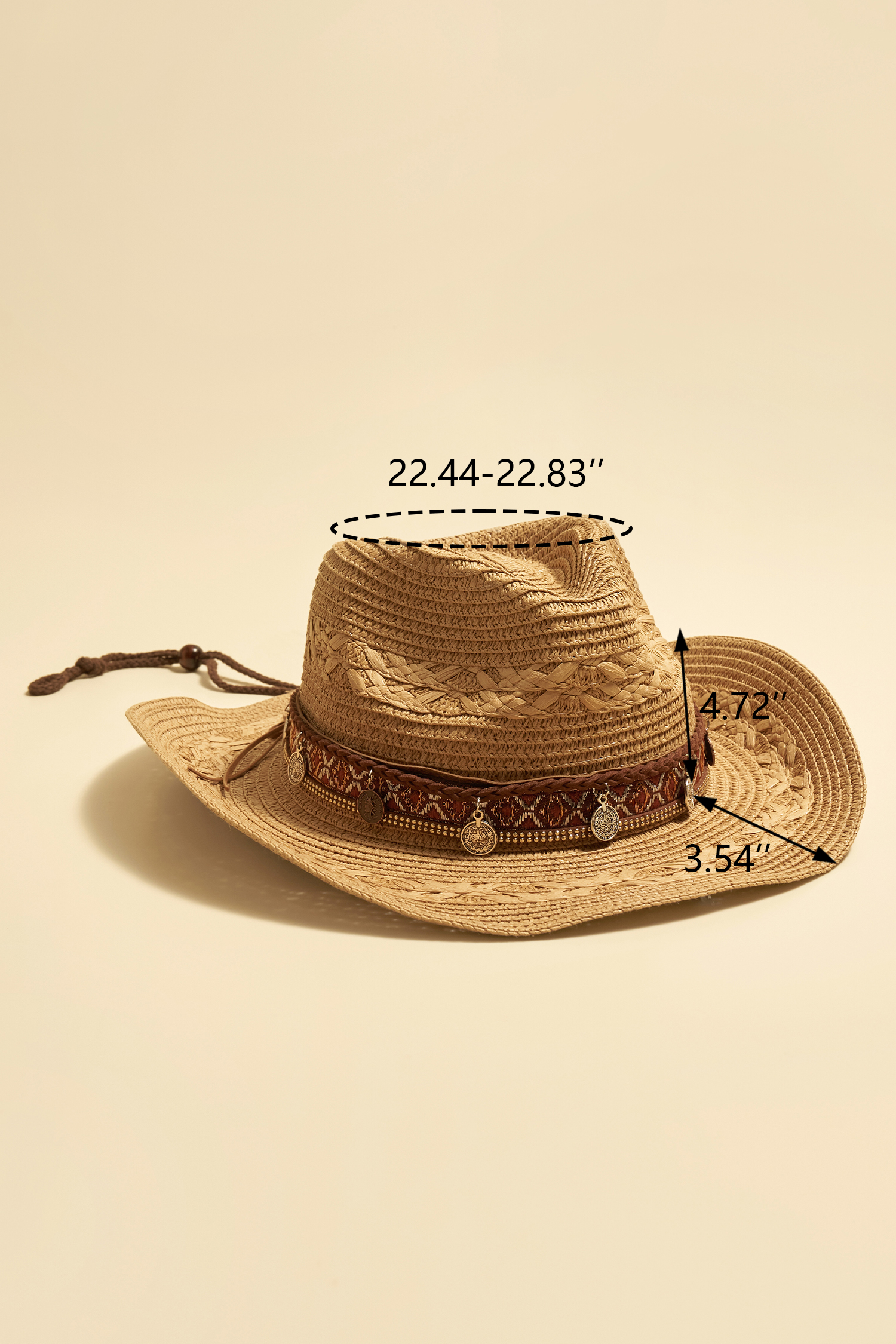 Square Dancing Straw Hat