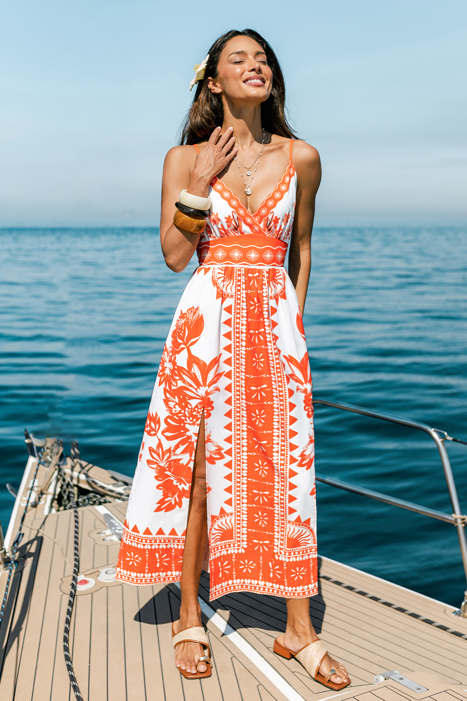 Best of Luck Floral Maxi Dress