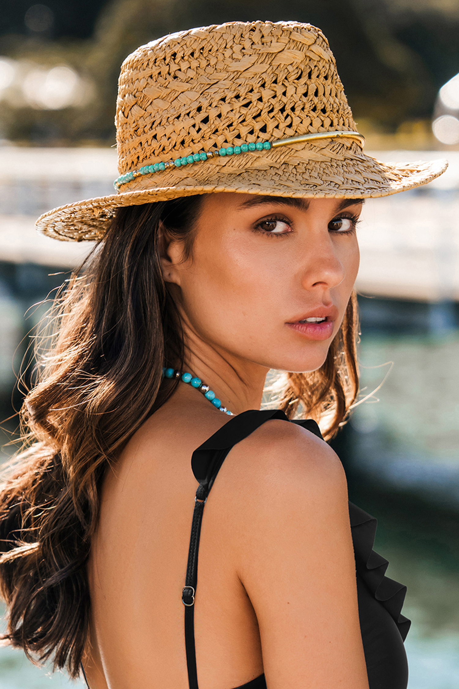 Western Summer Straw Hat