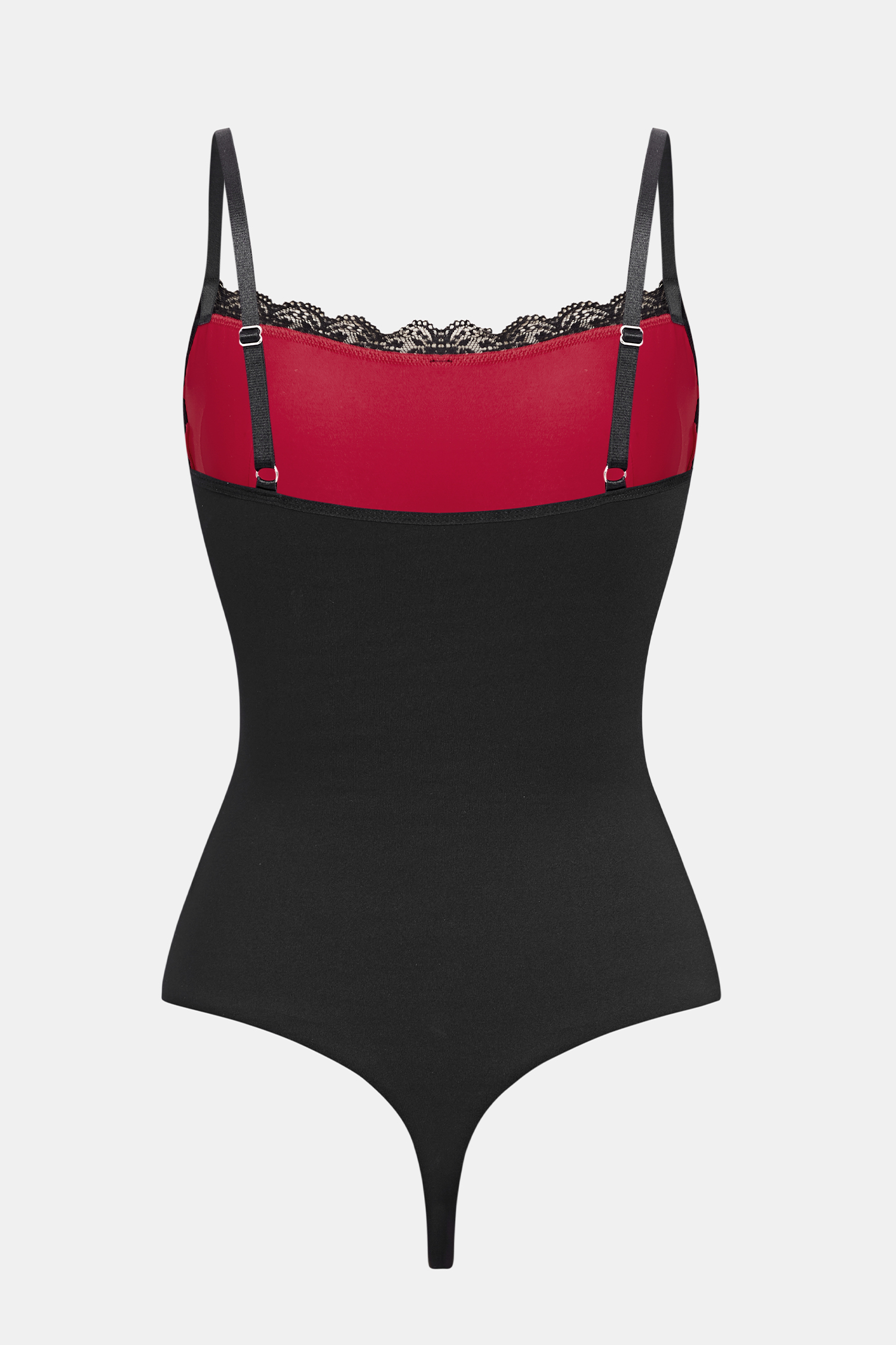 Deep Rose Lace Shapewear Bodysuit