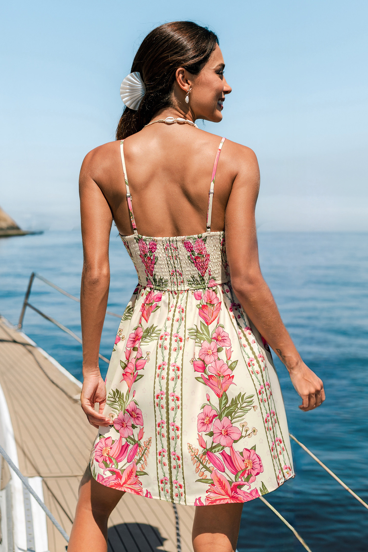 Sweet Blossom Floral Mini Dress