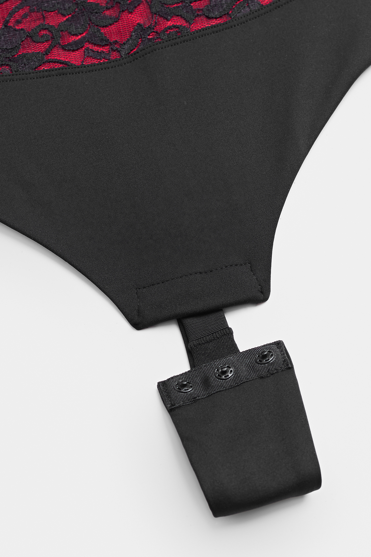 Deep Rose Lace Shapewear Bodysuit