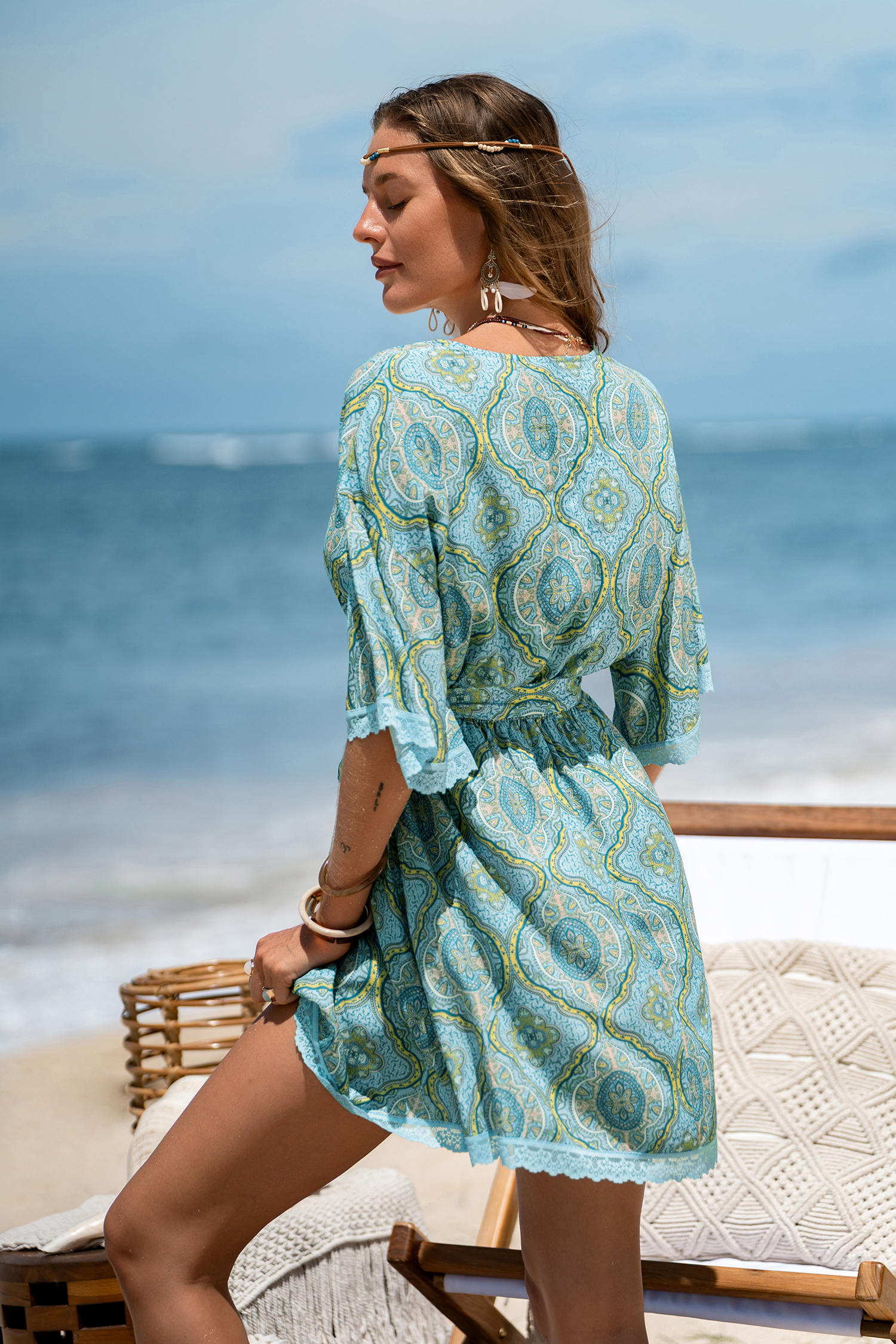 Intuitive Ornate Mini Dress