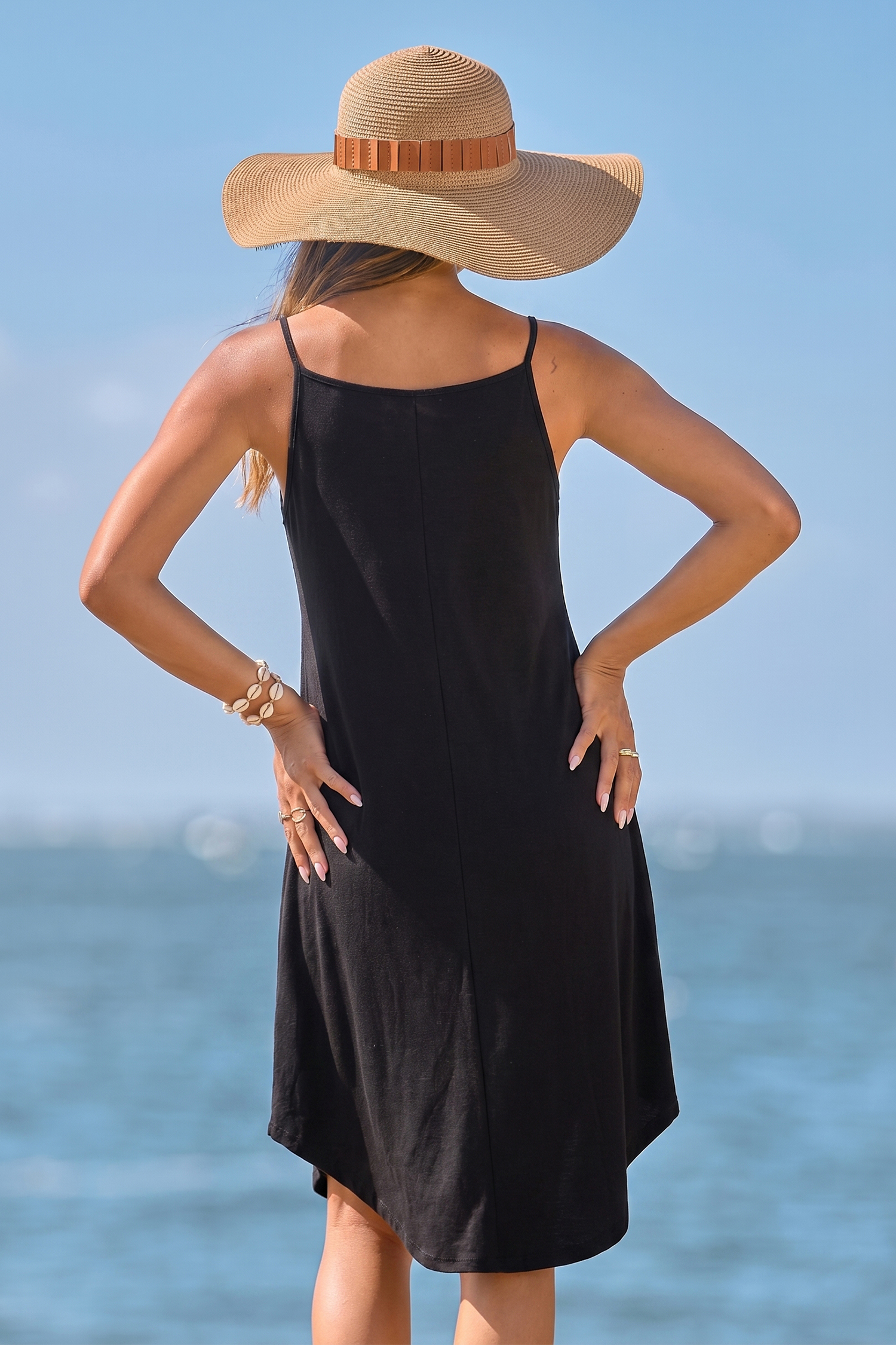 Summer Day Graphic Midi Dress