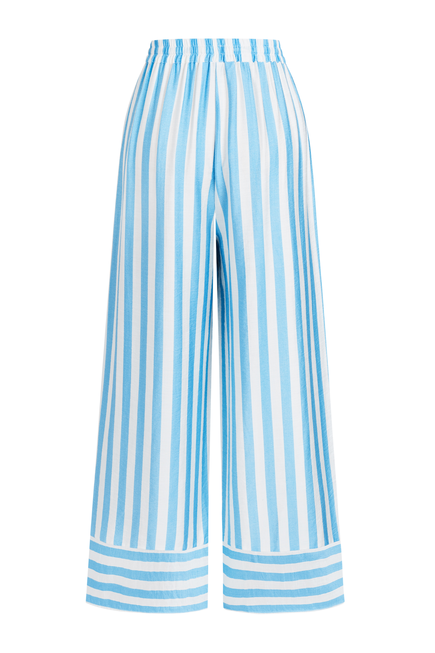Himmelblaue Elastischer Bund Sommerhose