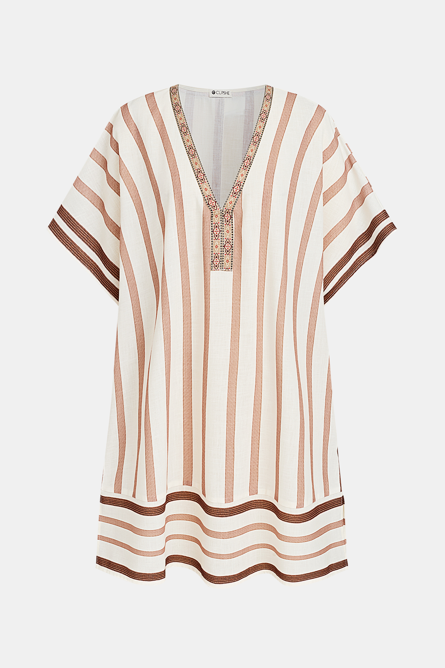 Mediterranean Mood Cover-Up Mini Dress