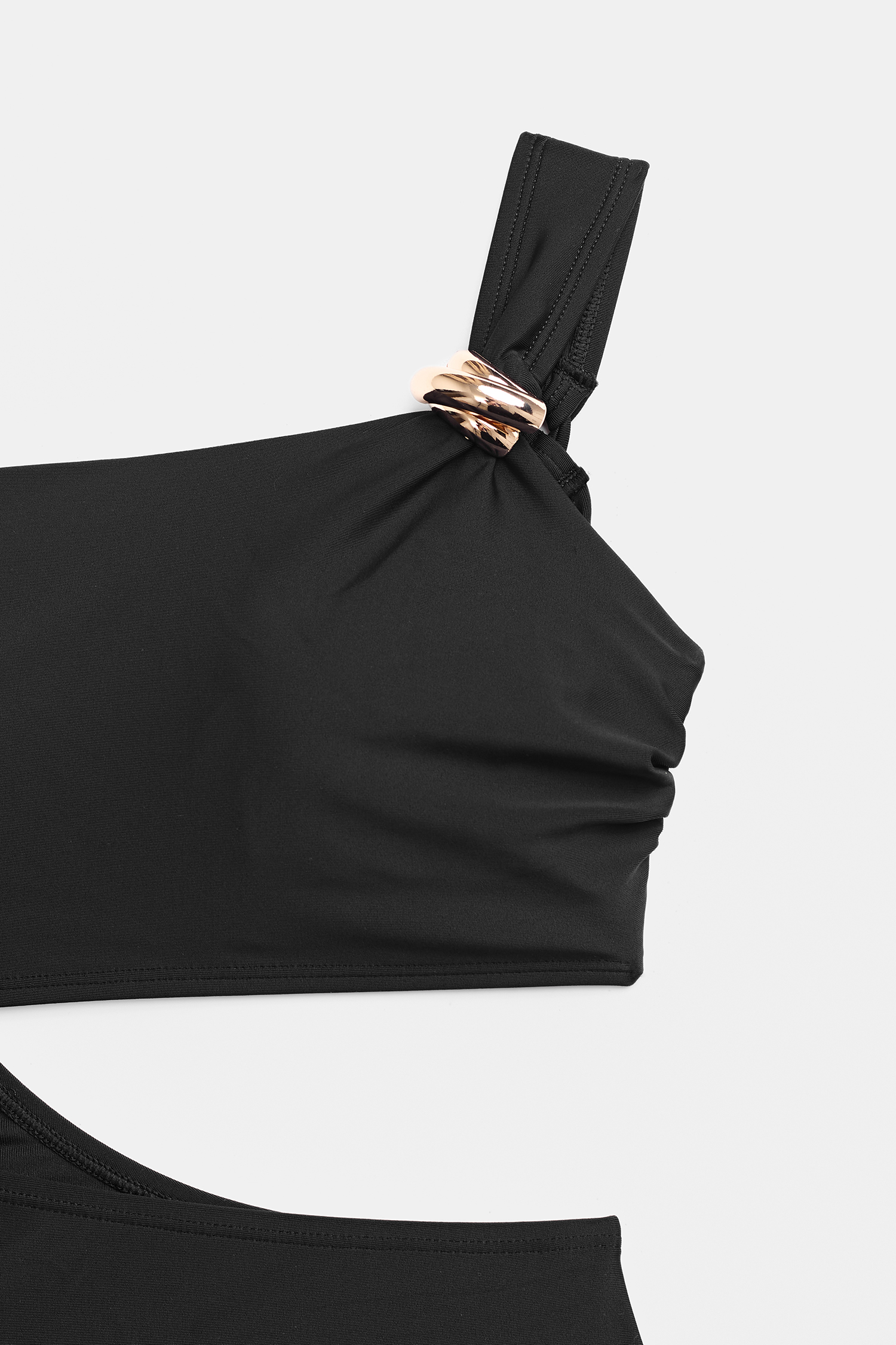 No Regrets Black One-Piece Swimsuit