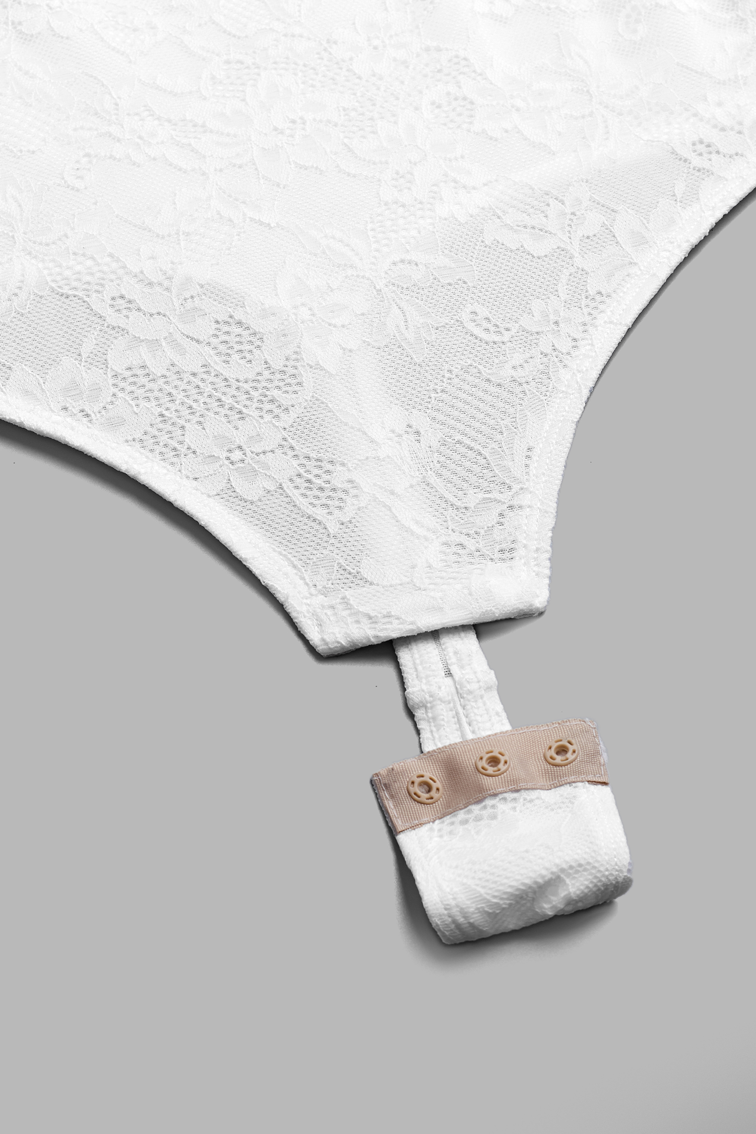 So Daring White Shapewear Bodysuit