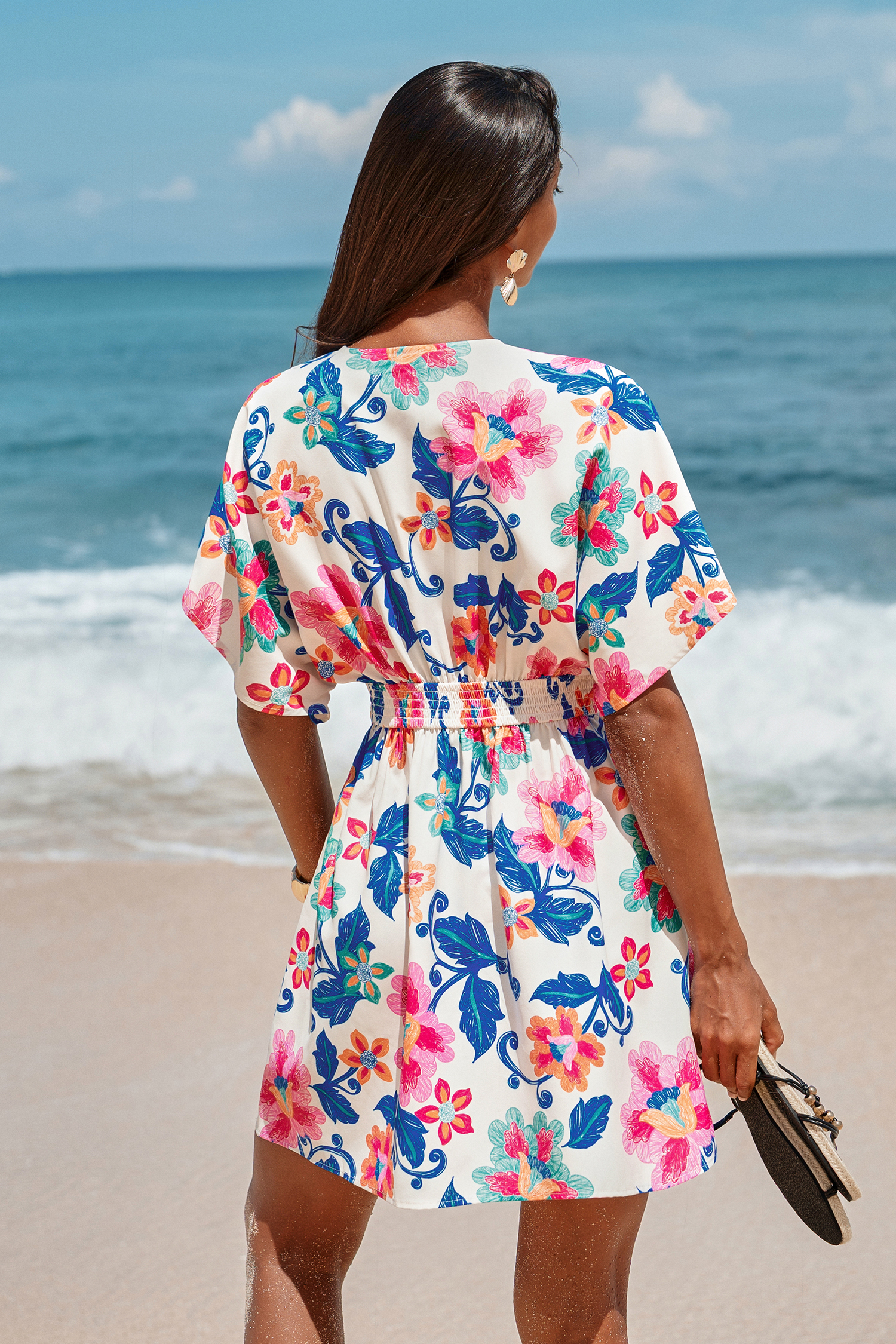 Just Because Floral Mini Dress