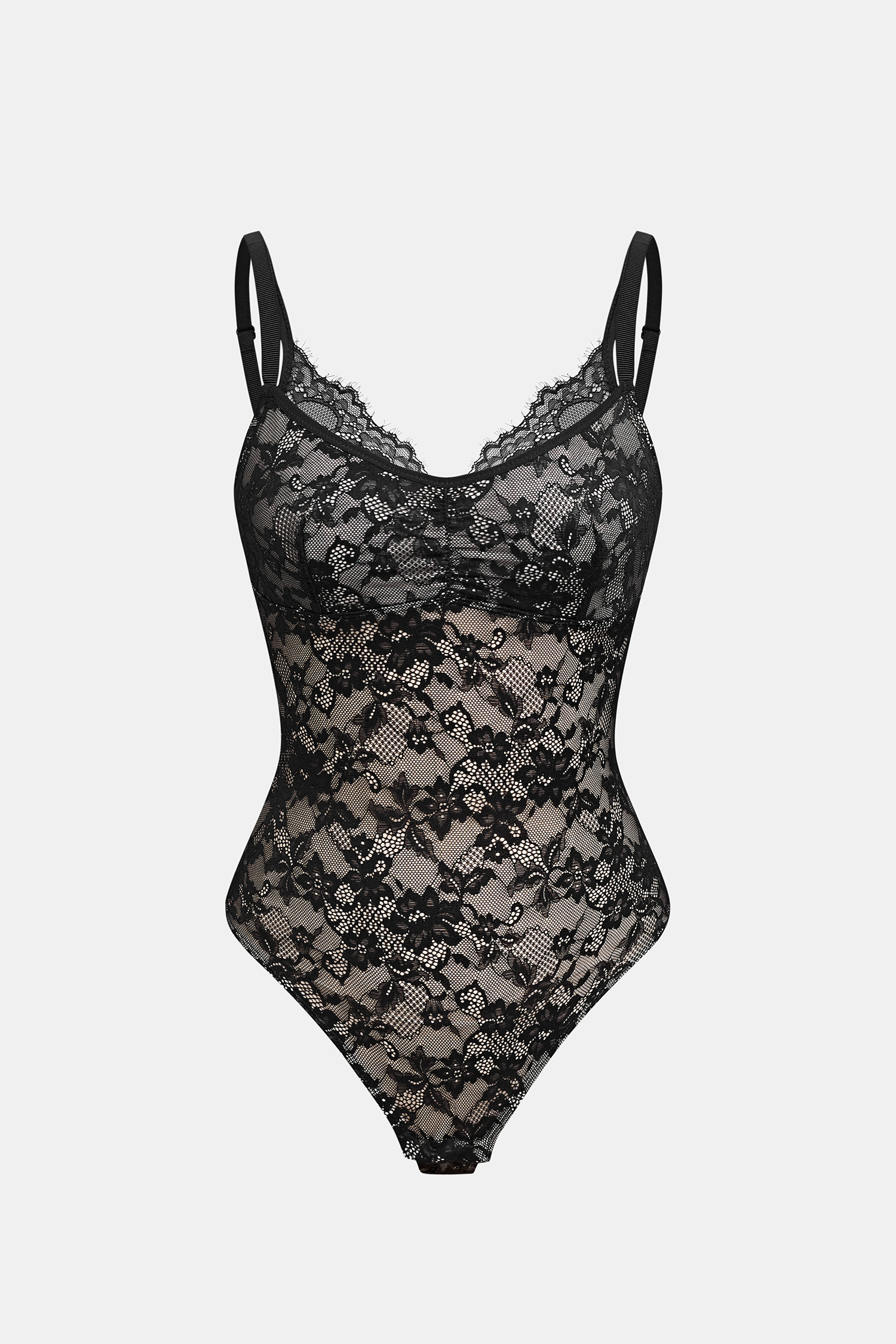 In the Know Black Shapewear Bodysuit