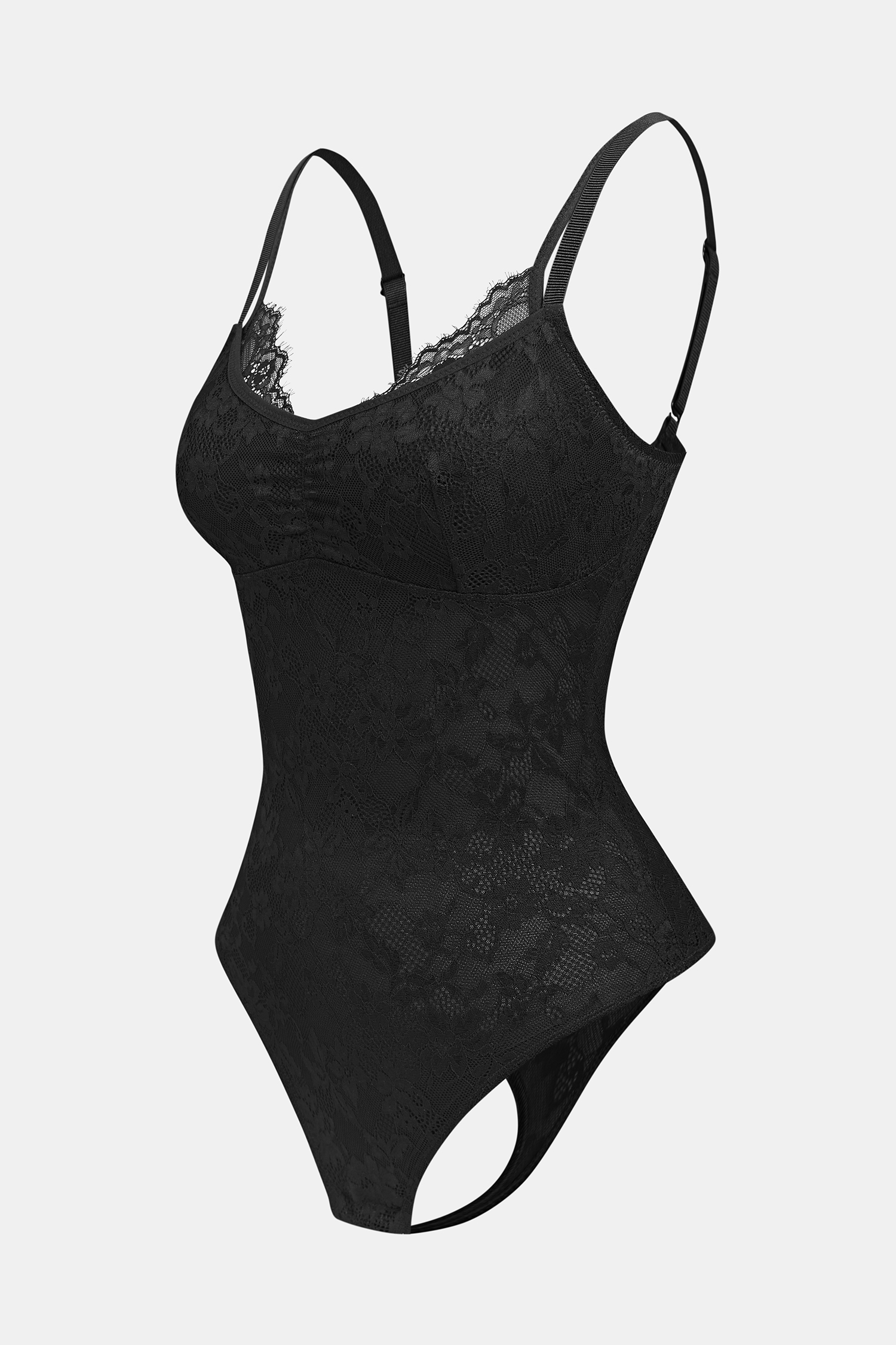 So Daring Black Shapewear Bodysuit