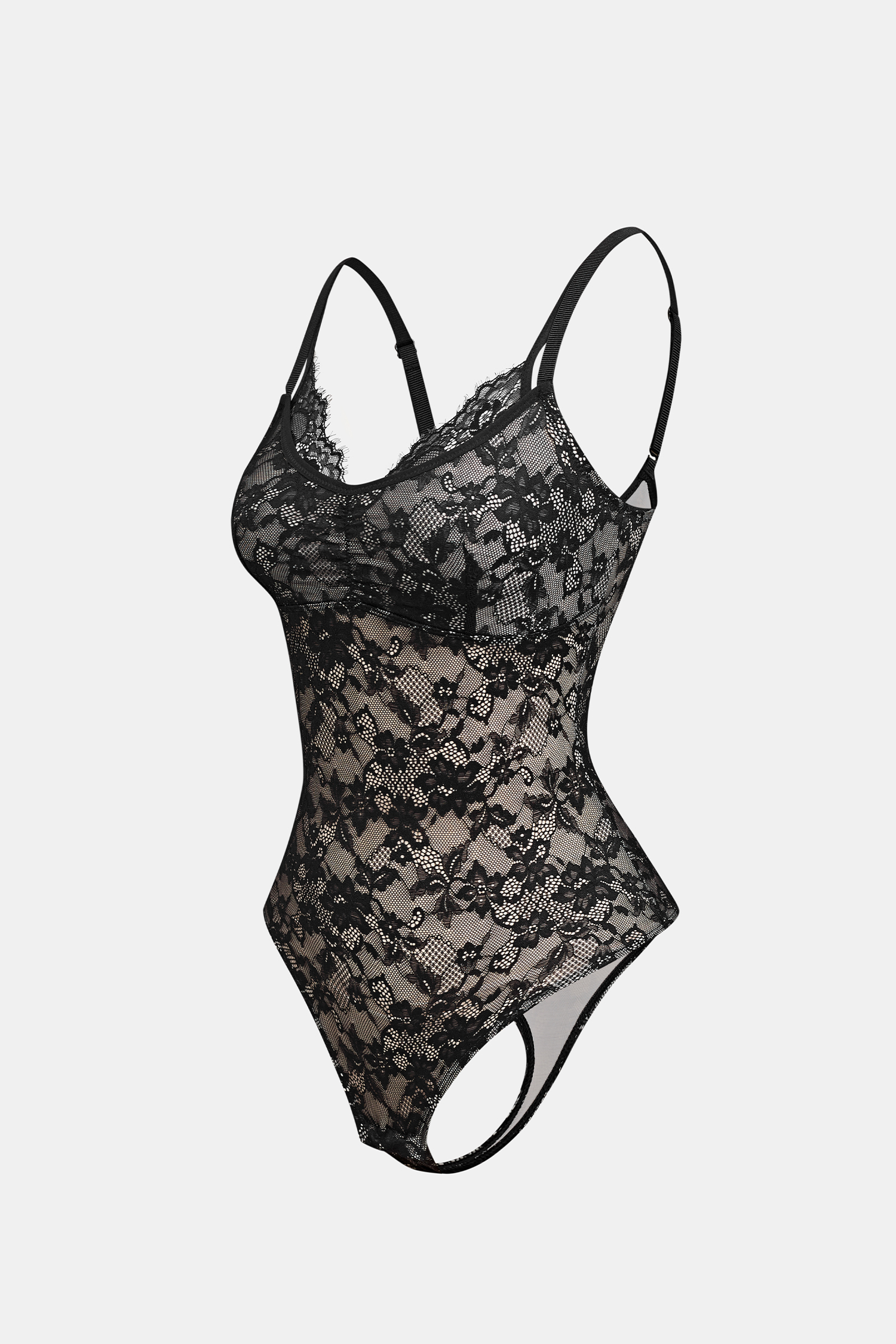 In the Know Black Shapewear Bodysuit