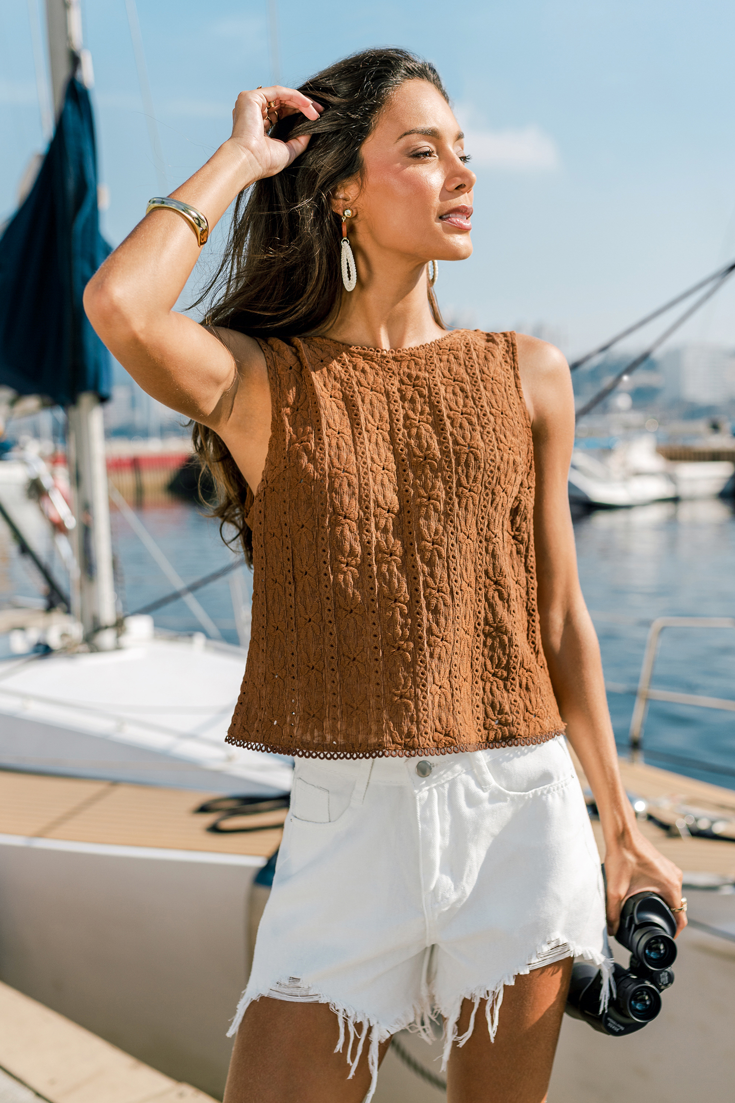 Sweet Talk Brown Top