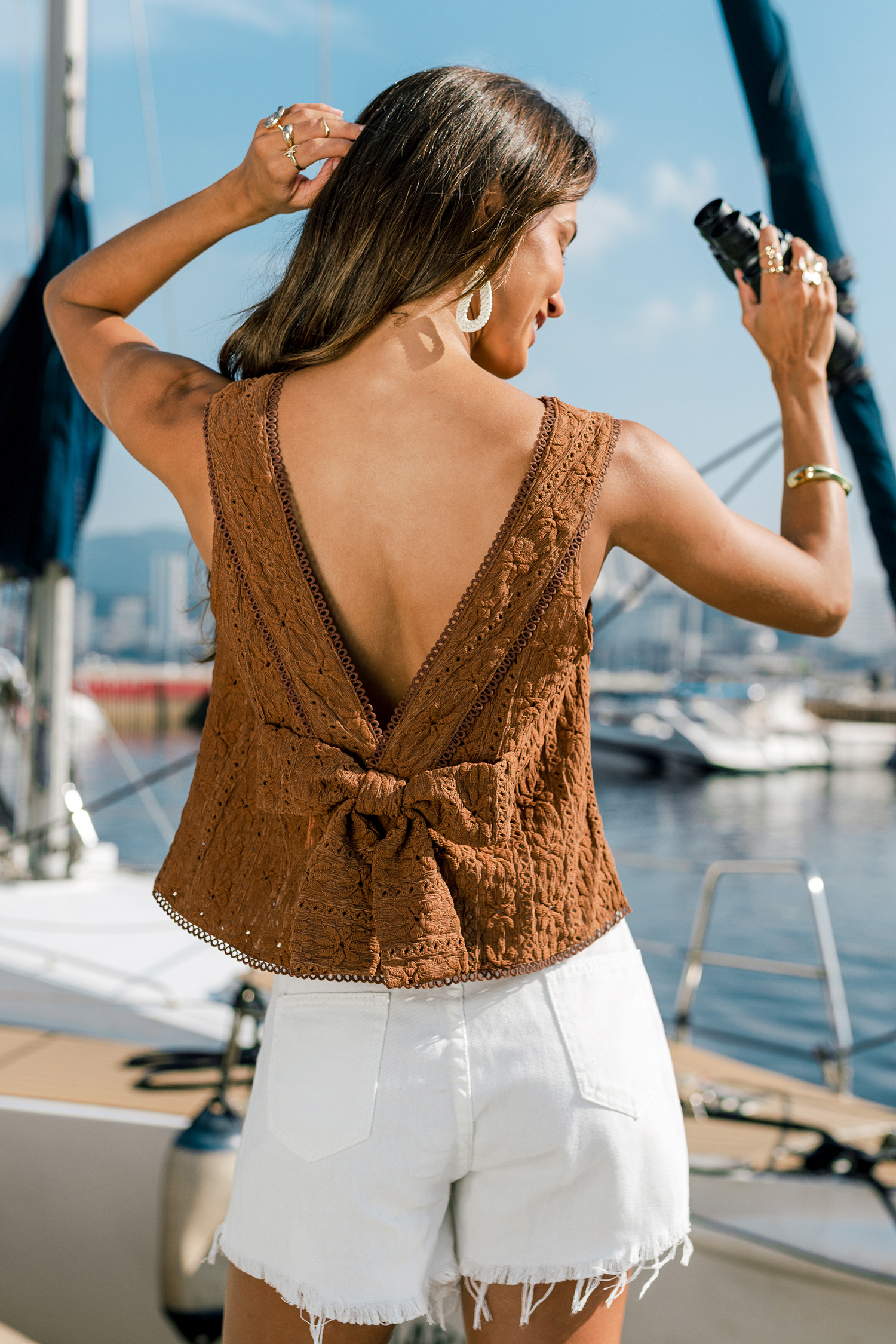 Sweet Talk Brown Top