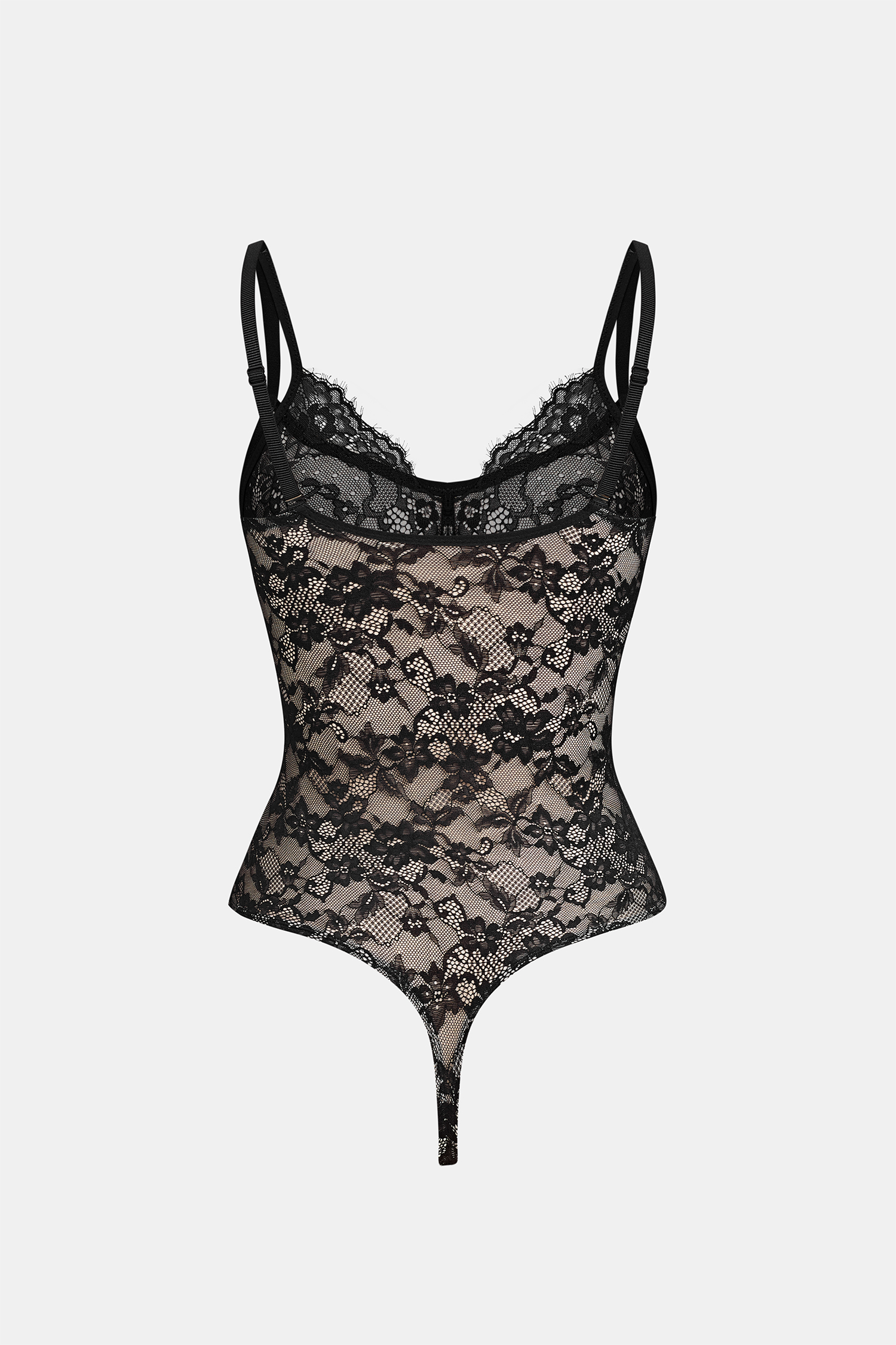 In the Know Black Shapewear Bodysuit