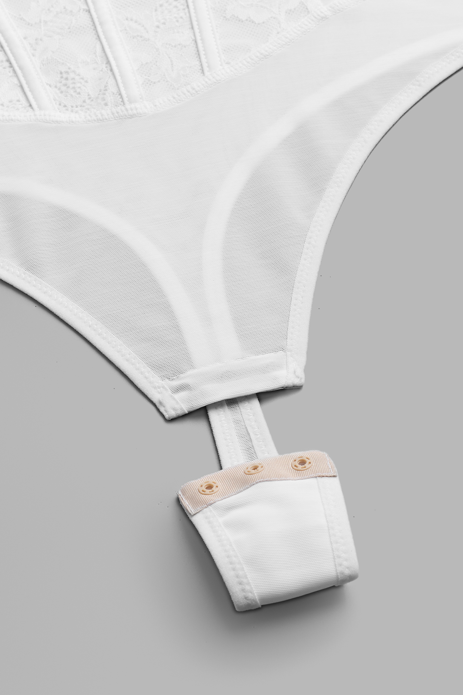 Archetype White Shapewear Bodysuit