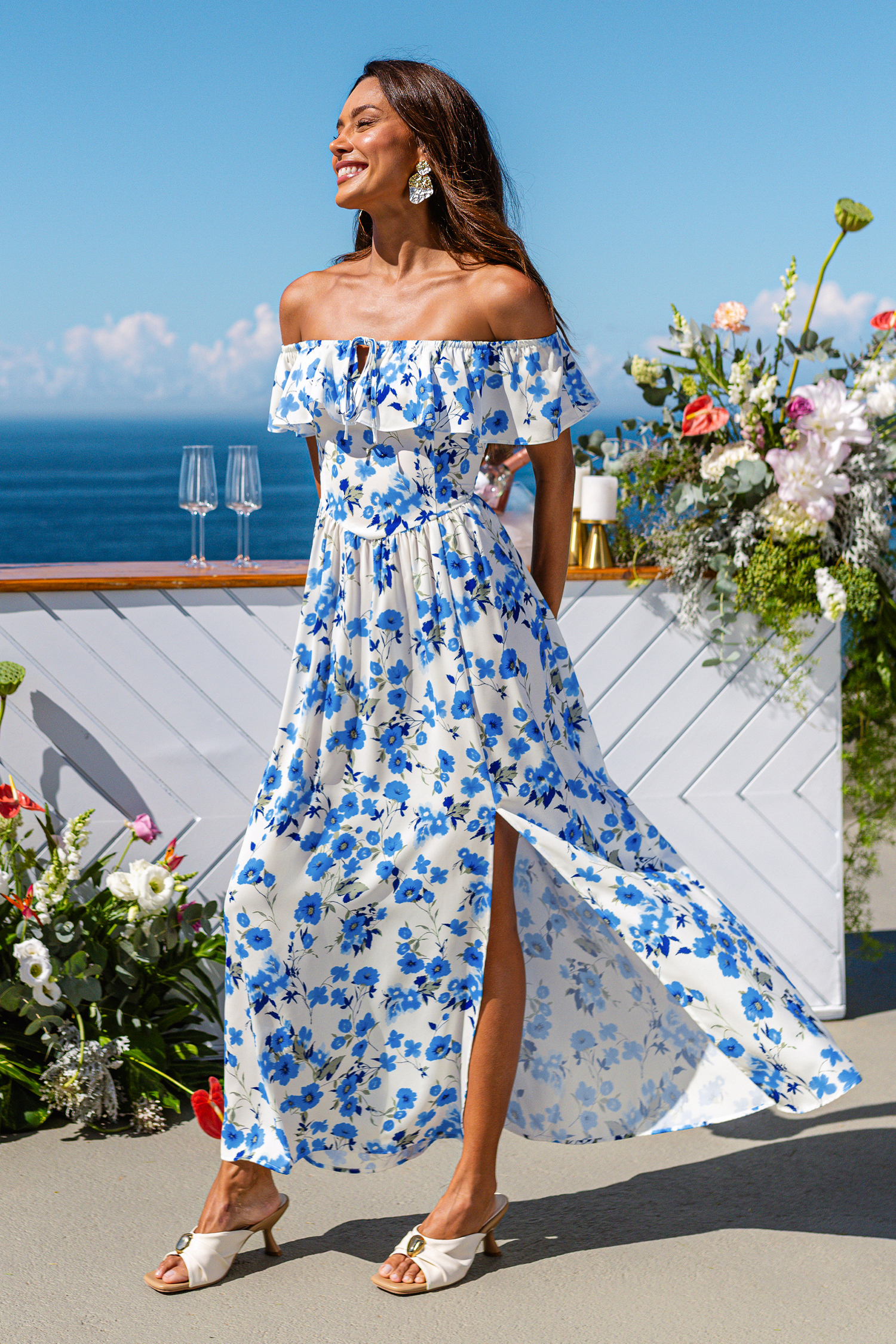 Fairytale Ending Floral Maxi Dress
