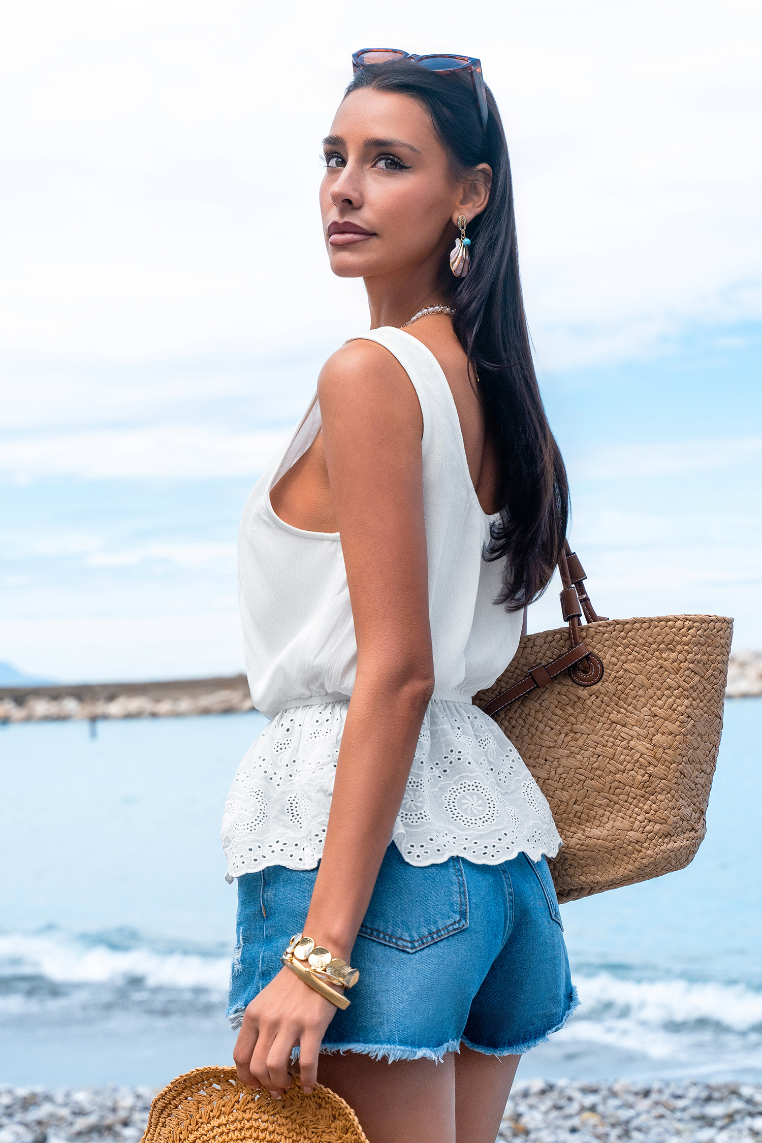 Sensitive One White Top