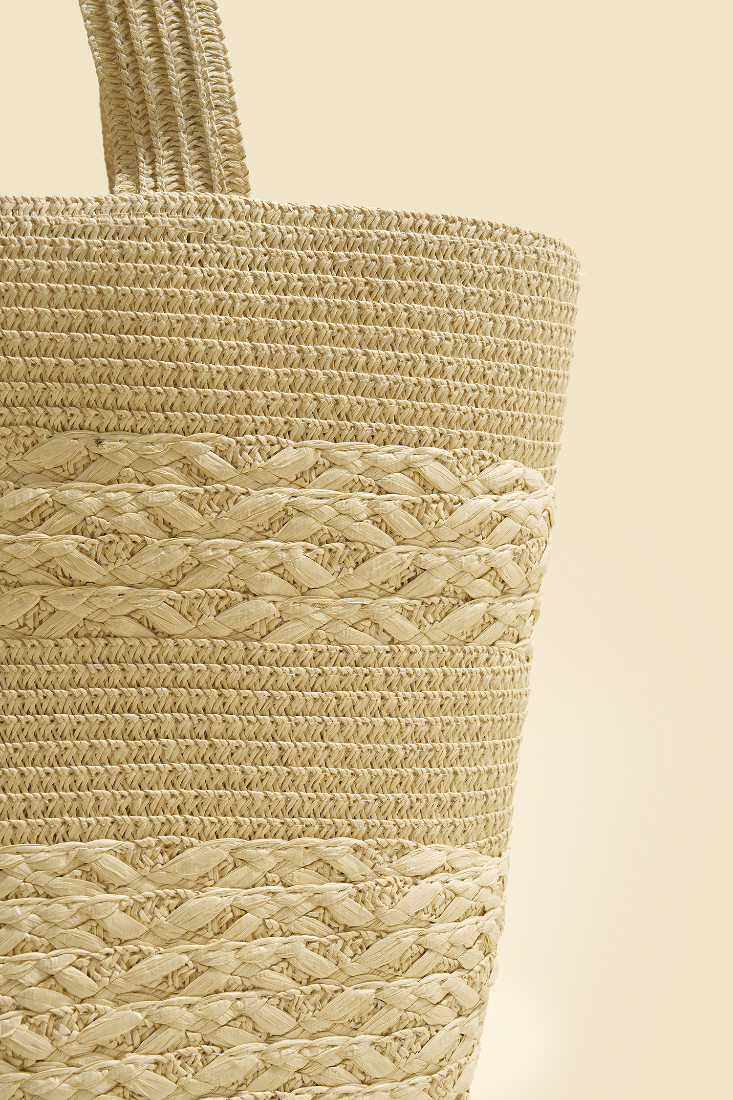 Borsa di paglia Coconut Glow
