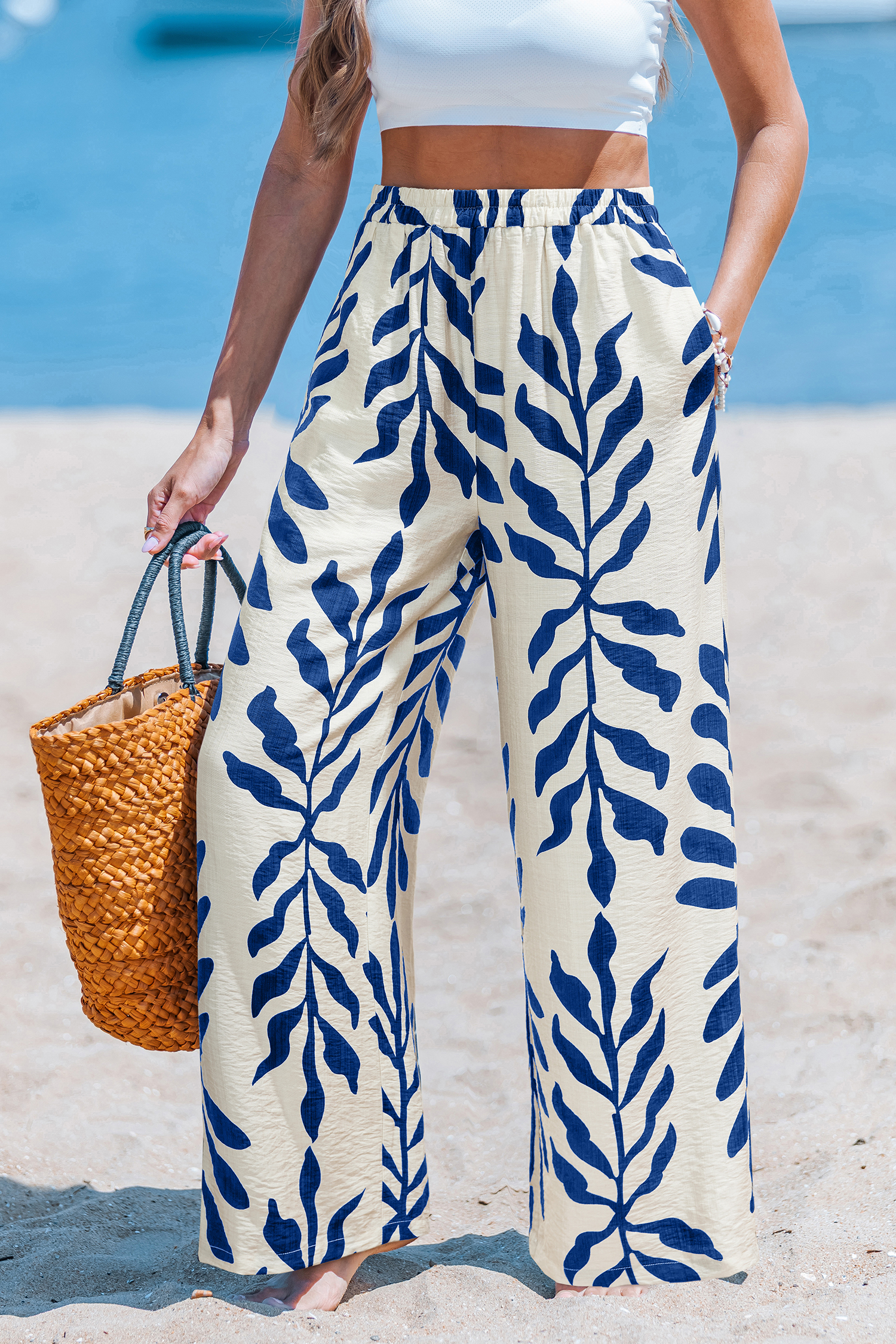 Cosmic Moon Tropical Pants
