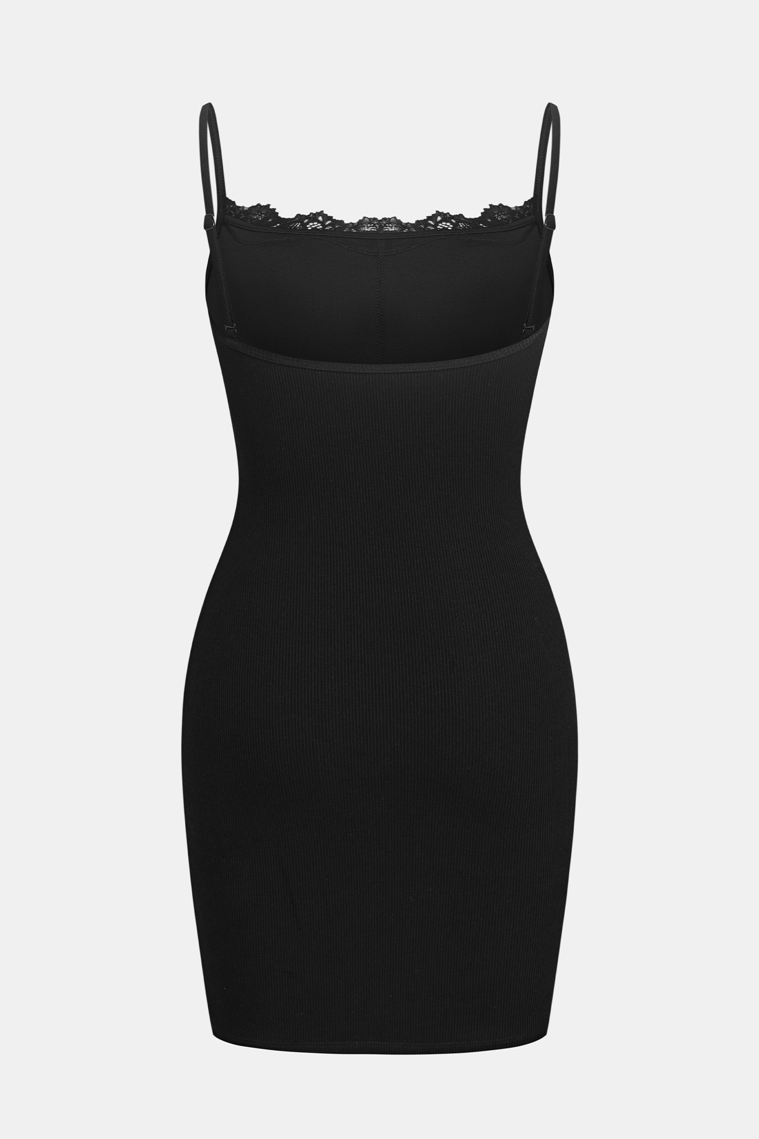 Up to Me Black Mini Dress