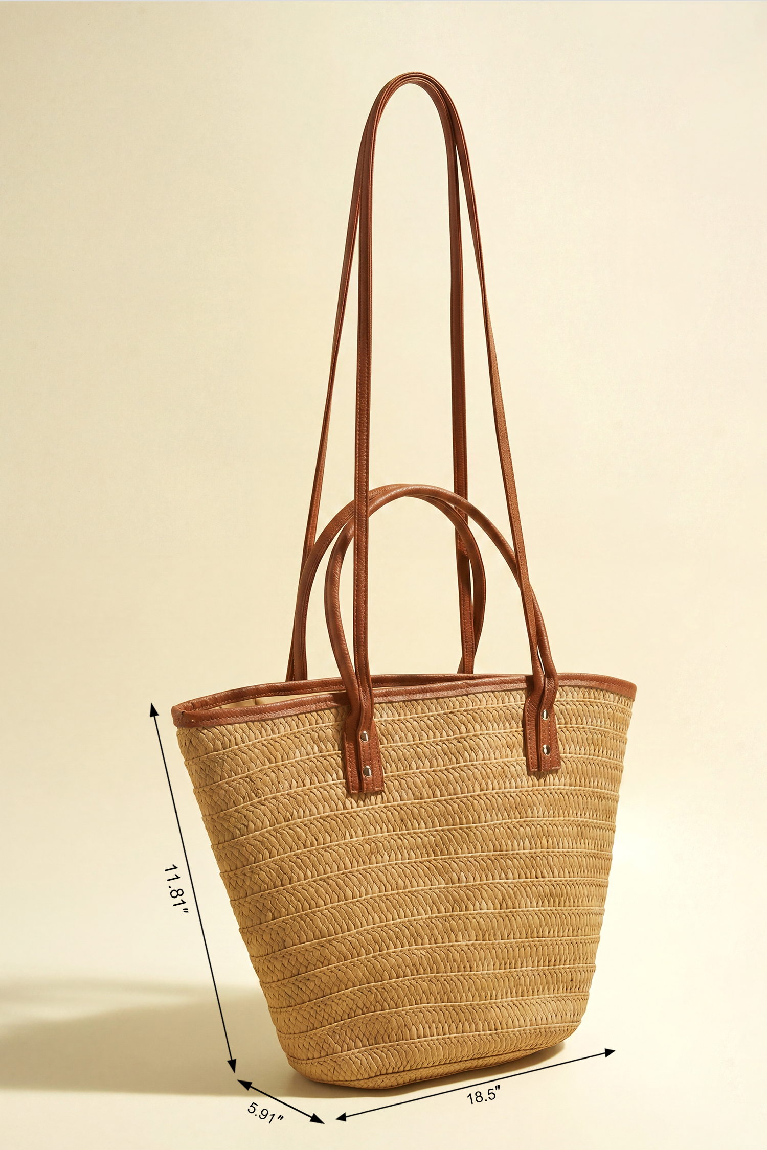 Bolso de paja Kiss the Sun