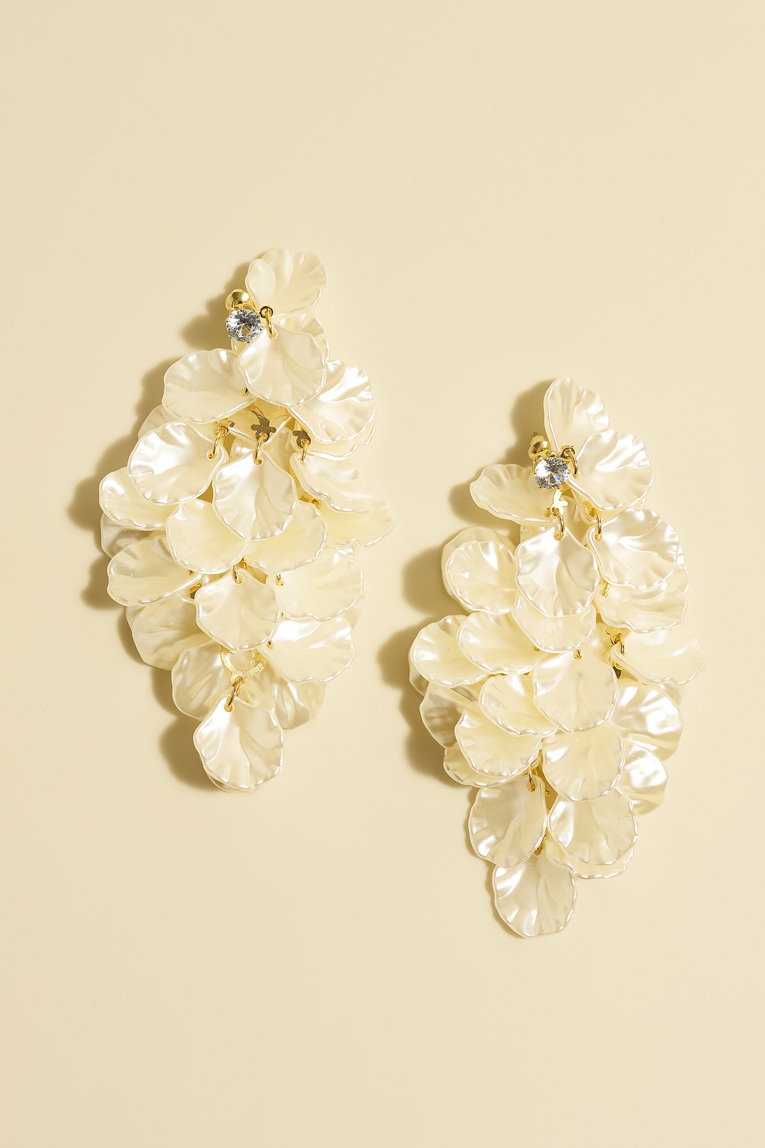 Pendientes de conchas marinas para la gala playera