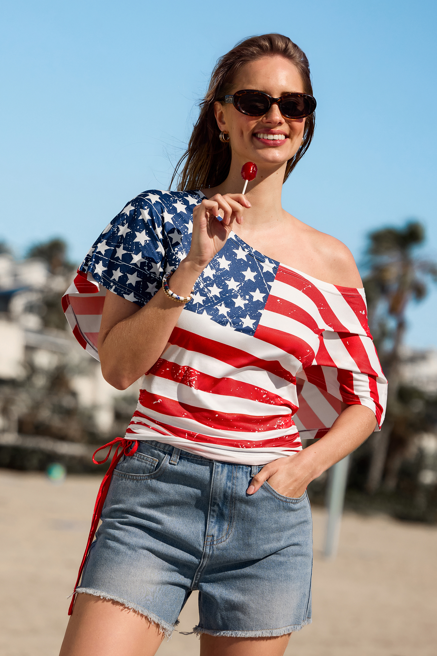 Backyard Fireworks Americana Top
