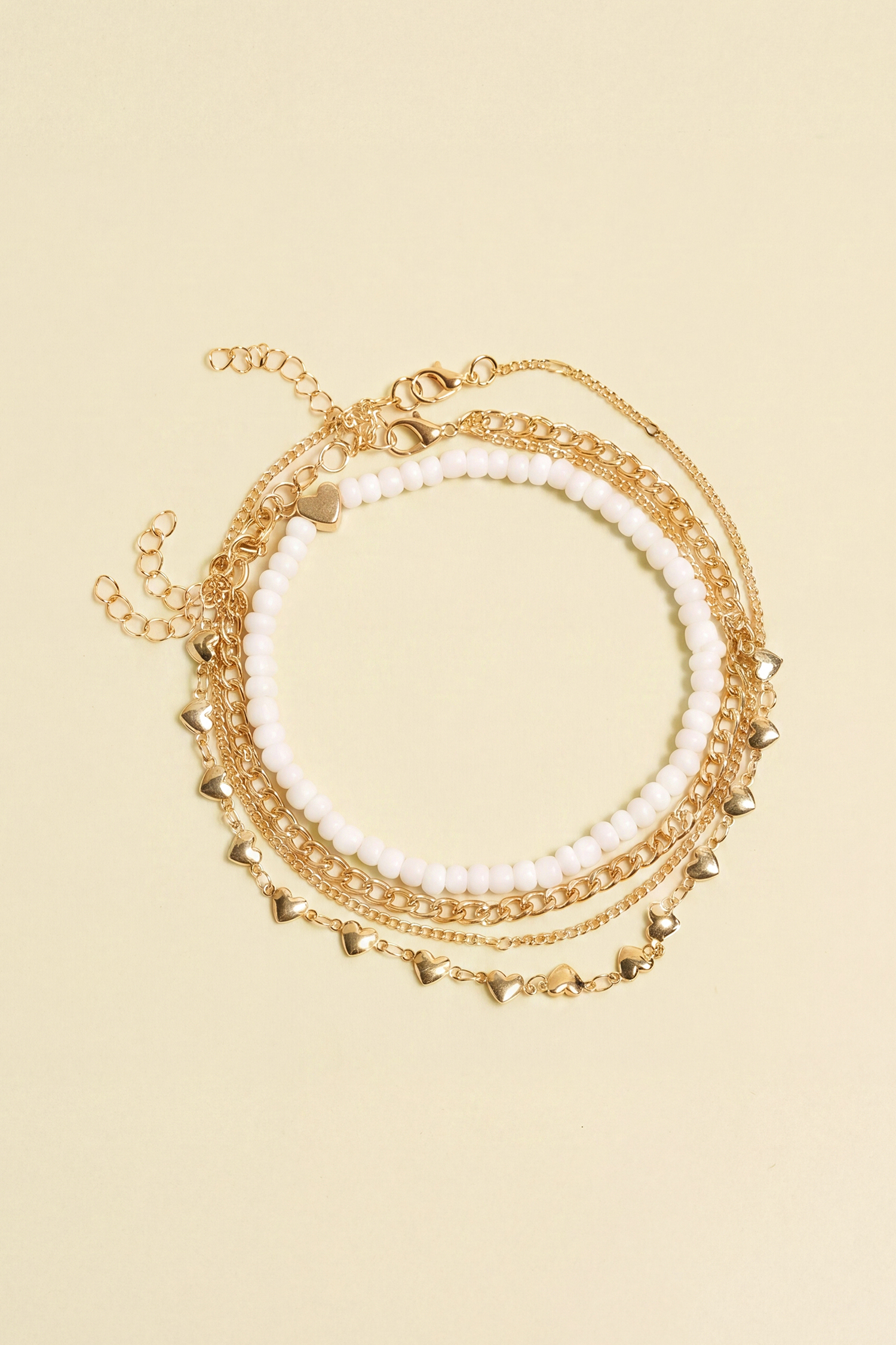 Armband-Set in Goldton
