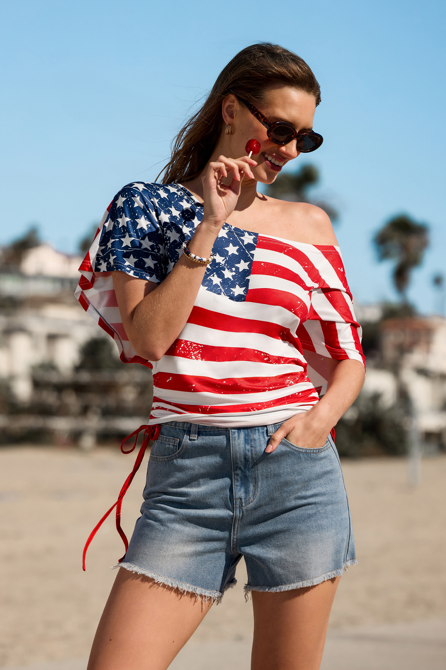 Backyard Fireworks Americana Top
