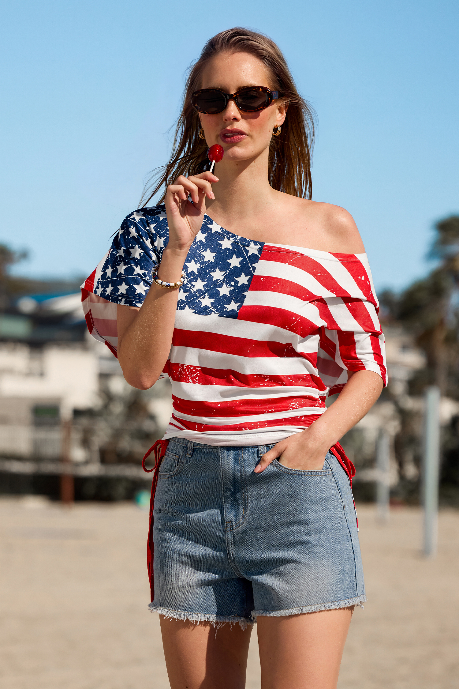 Backyard Fireworks Americana Top