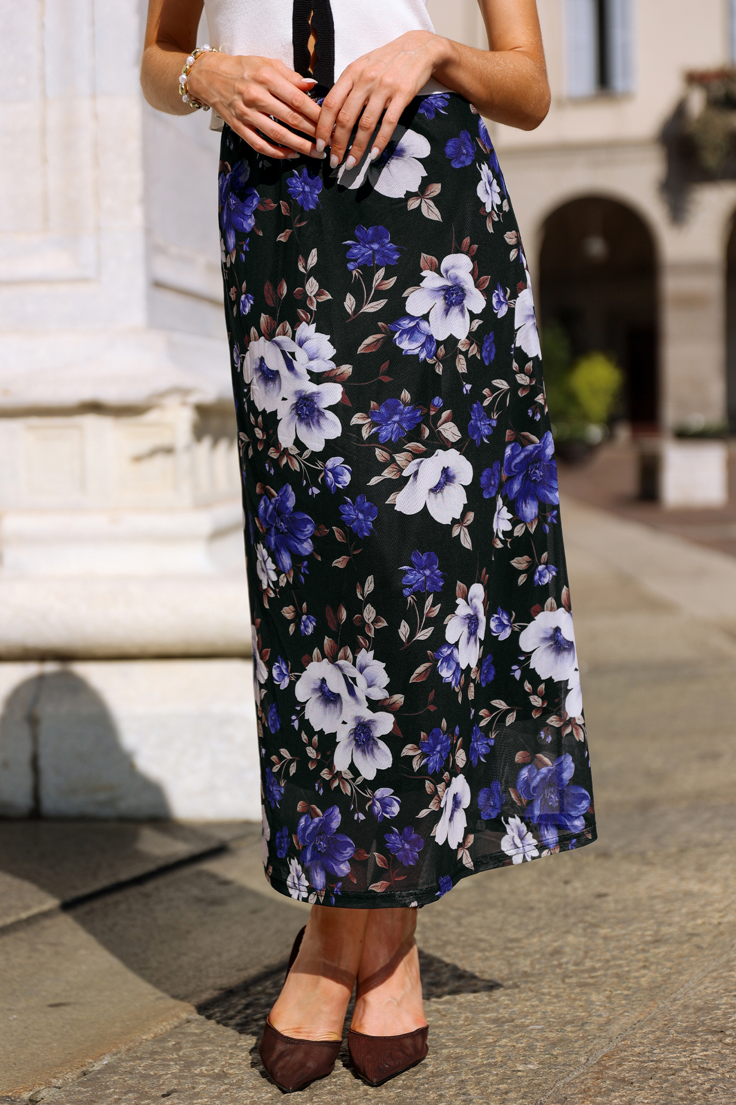 x Renee & Elisha Herbert Other Half Maxi Skirt