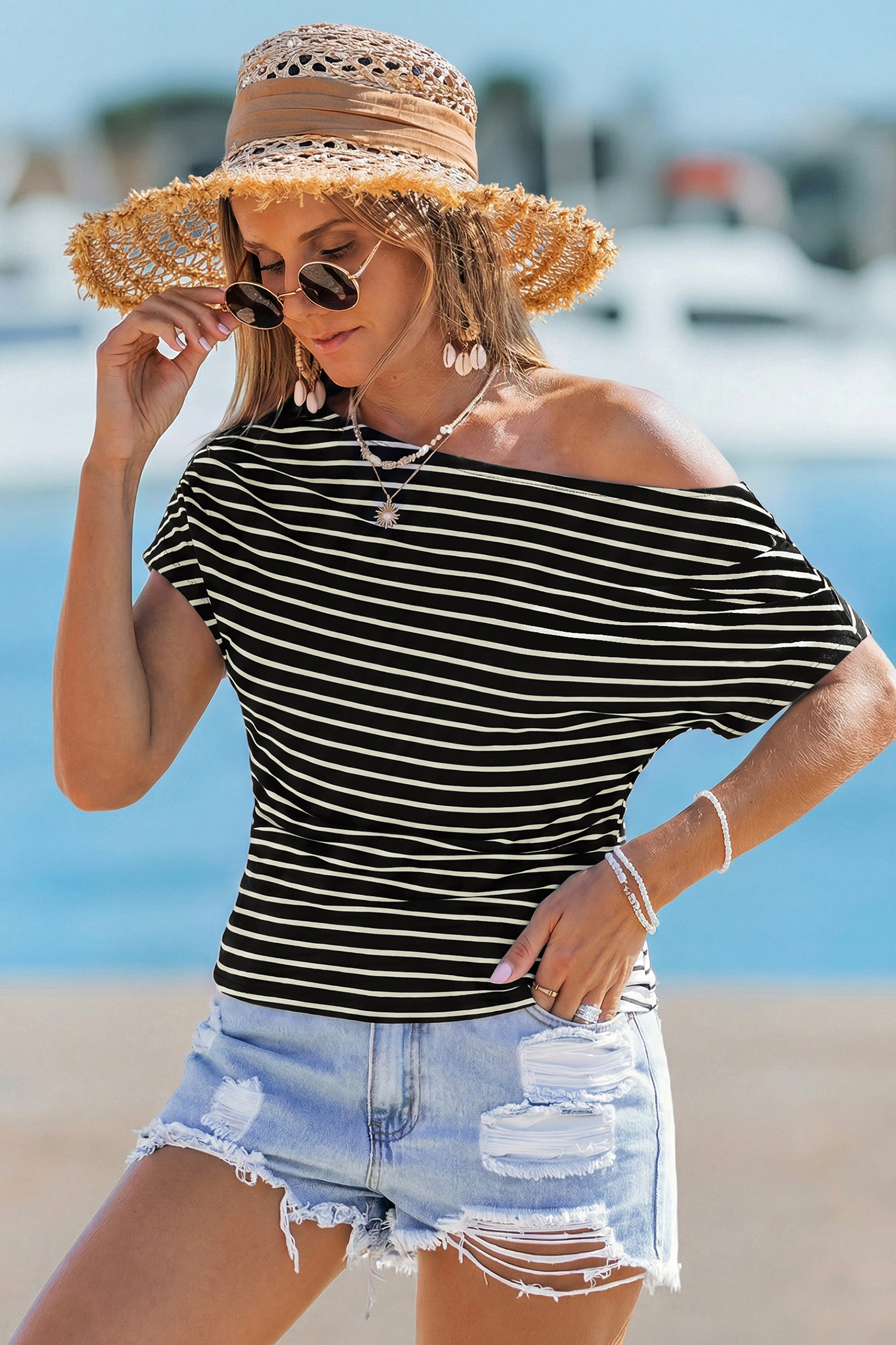 Big Attitude Striped Top