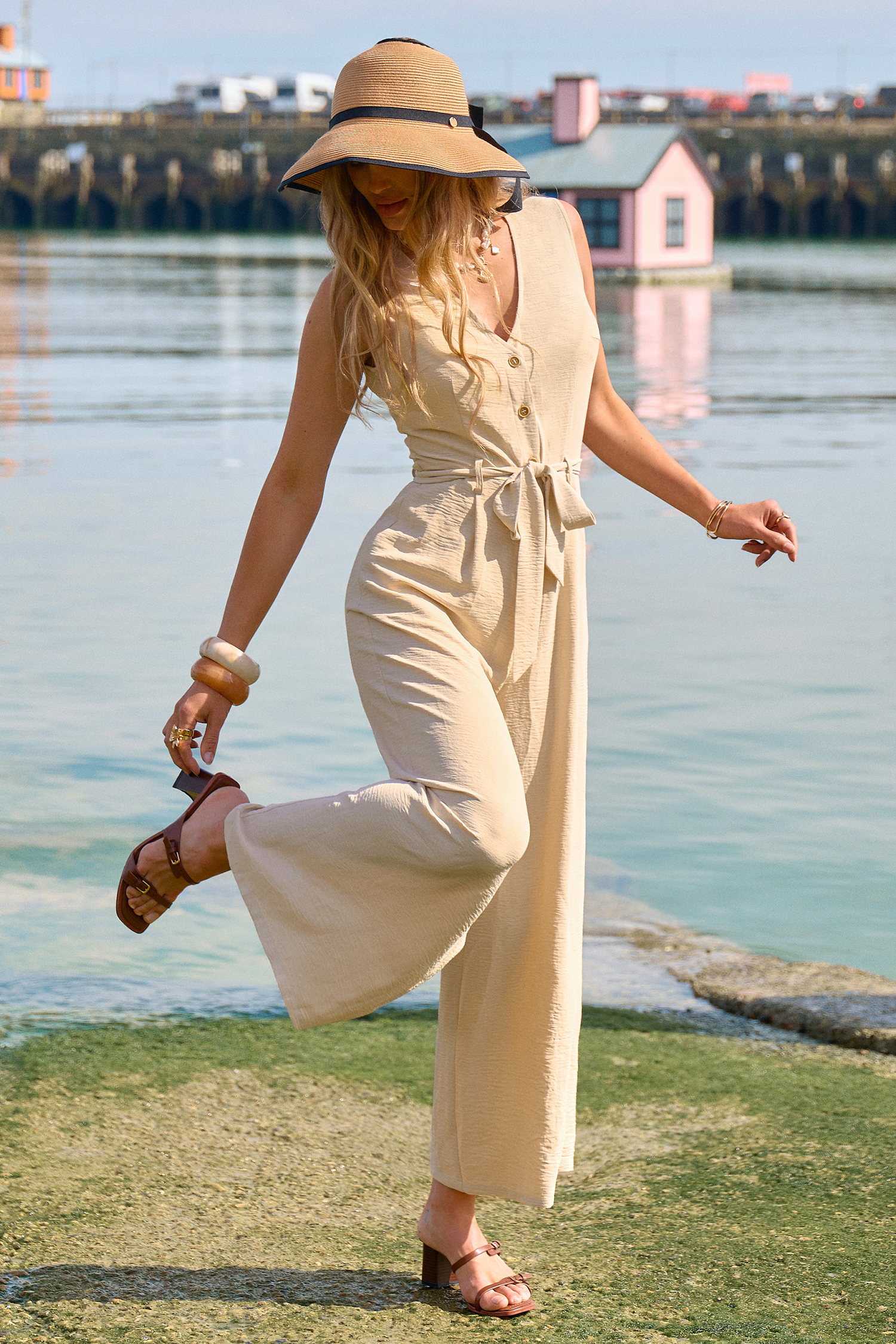 Sand Dunes Sand Jumpsuit